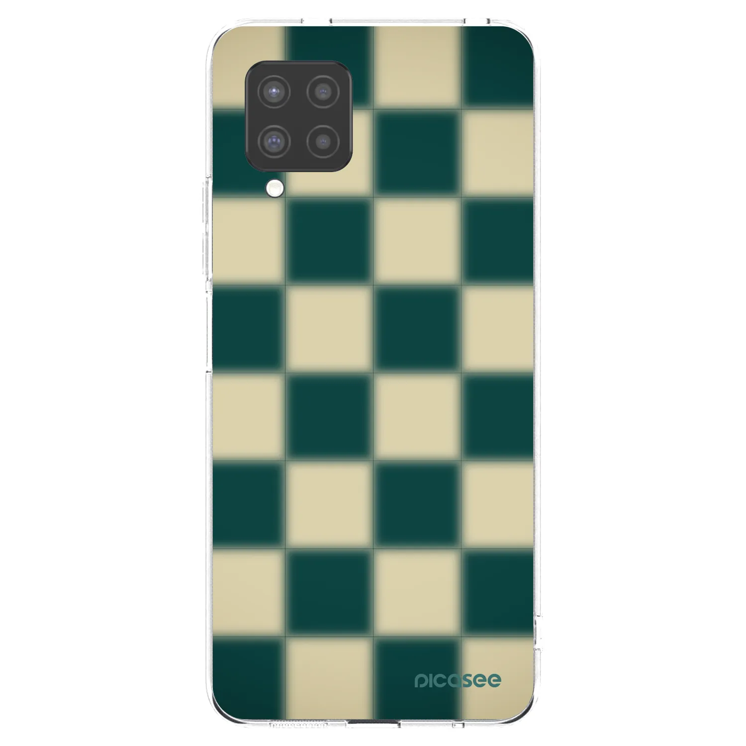 Picasee διαφανής θήκη σιλικόνης Samsung Galaxy A42 A426B - Shadow Chess