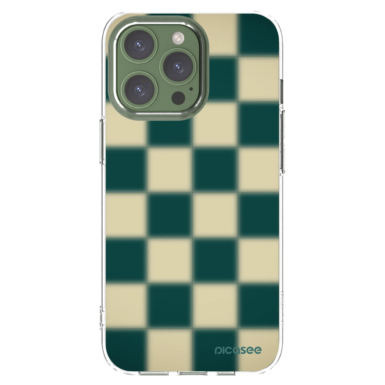 Picasee διαφανής θήκη σιλικόνης Apple iPhone 13 Pro - Shadow Chess