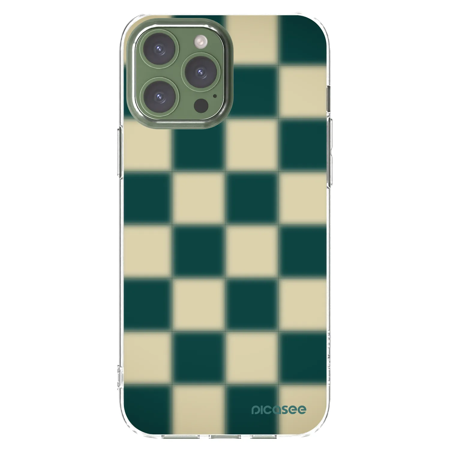 Picasee διαφανής θήκη σιλικόνης Apple iPhone 13 Pro Max - Shadow Chess