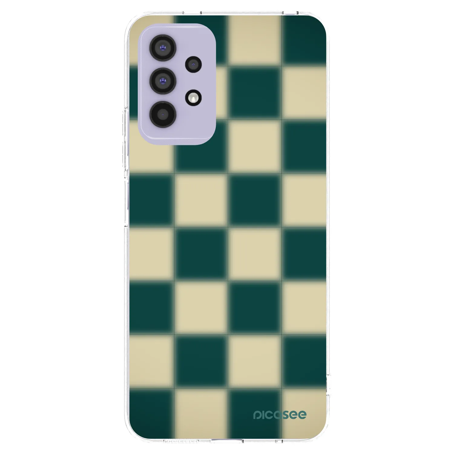 Picasee διαφανής θήκη σιλικόνης Samsung Galaxy A32 4G SM-A325F - Shadow Chess