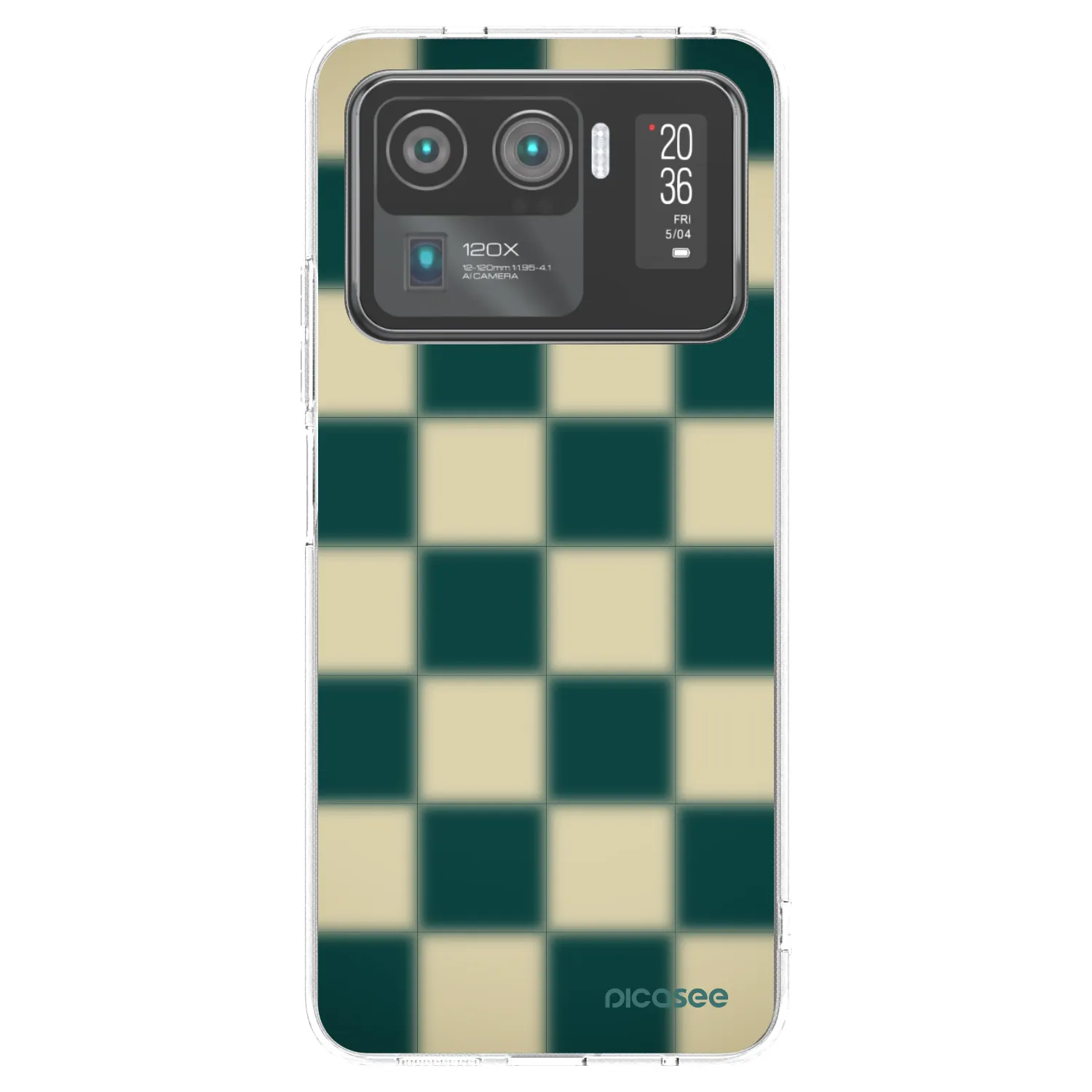 Picasee διαφανής θήκη σιλικόνης Xiaomi Mi 11 Ultra - Shadow Chess