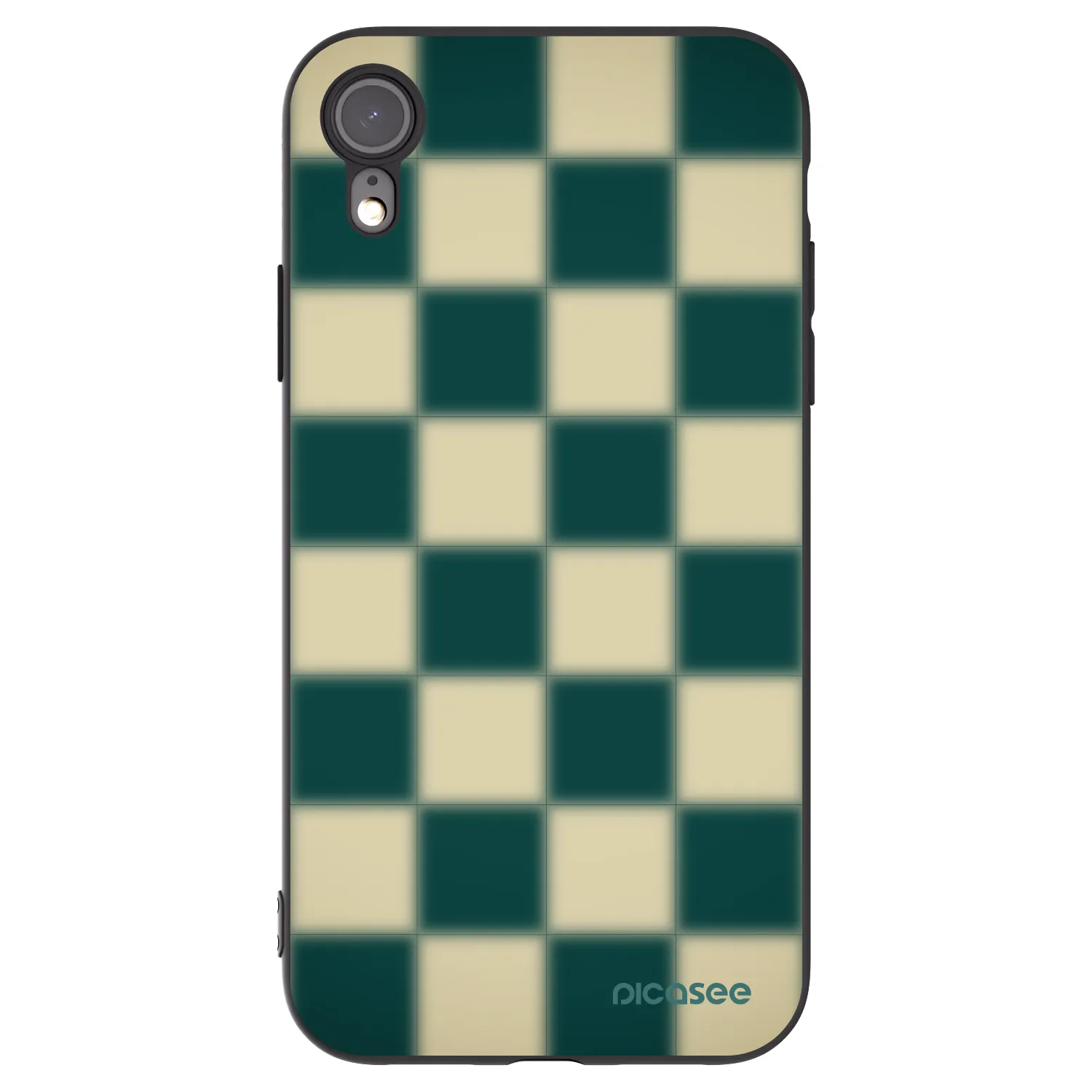 Picasee Μαύρη θήκη σιλικόνης για Apple iPhone 6 Plus/6S Plus - Shadow Chess