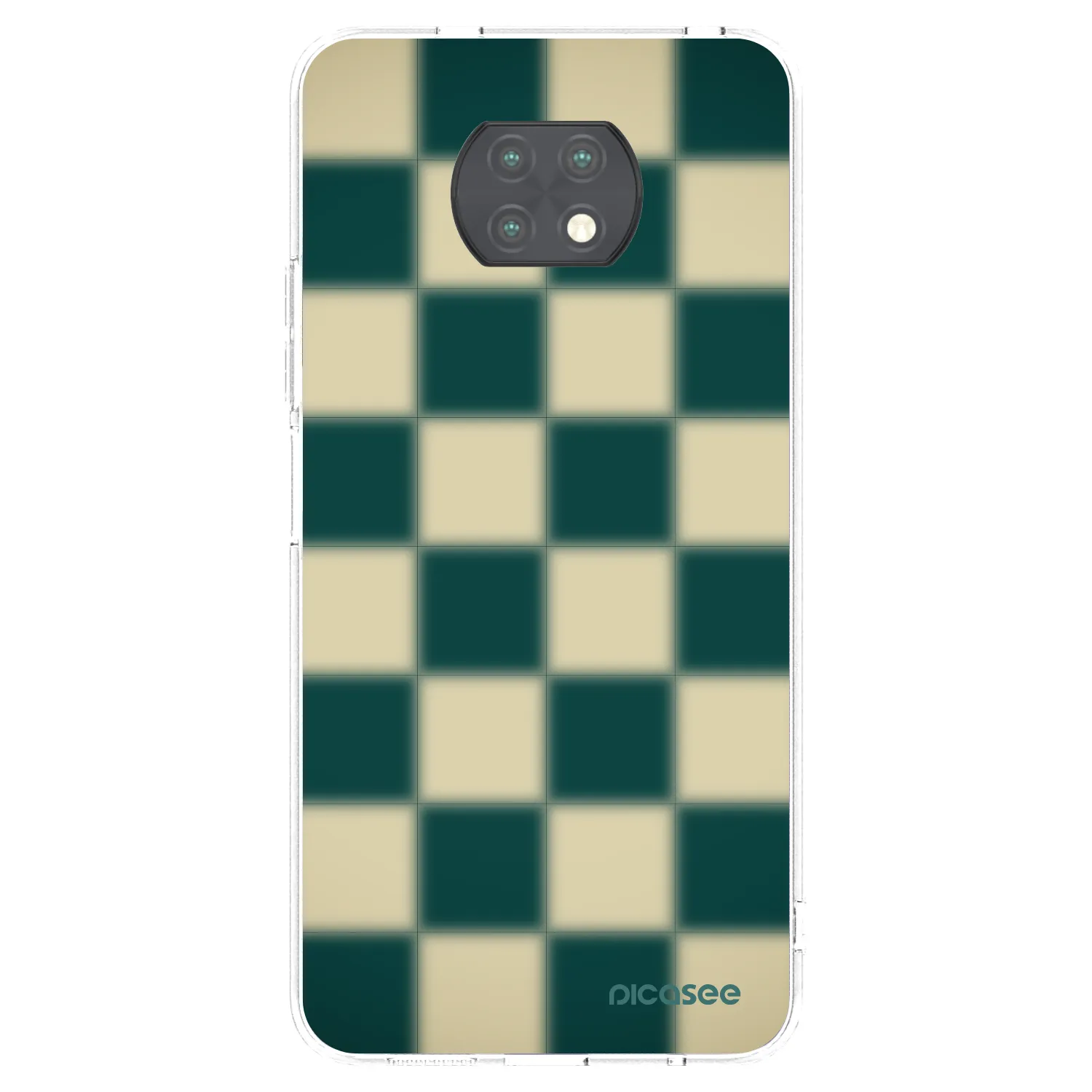 Picasee διαφανής θήκη σιλικόνης Xiaomi Redmi Note 9T - Shadow Chess