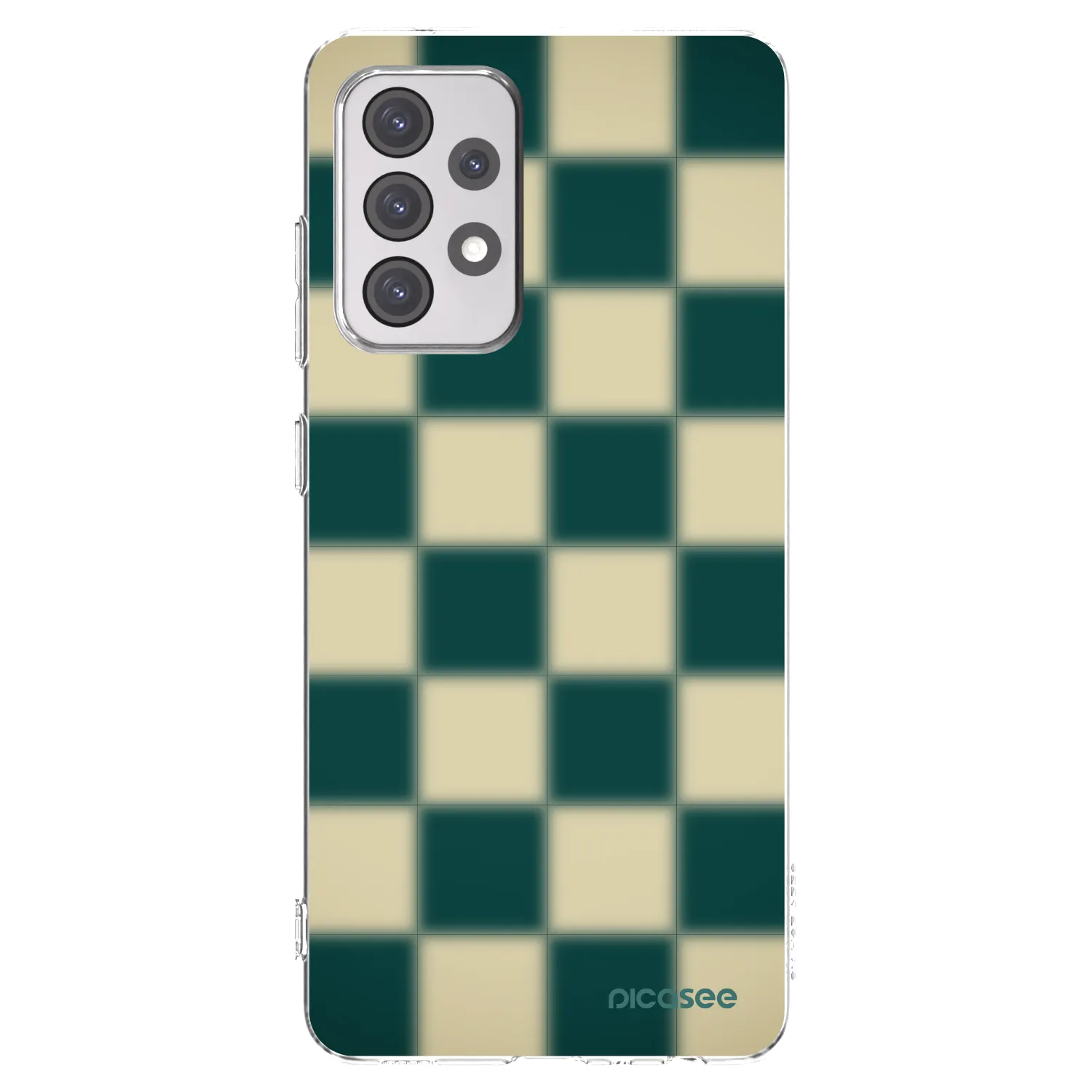 Picasee διαφανής θήκη σιλικόνης Samsung Galaxy A52s 5G A528B - Shadow Chess