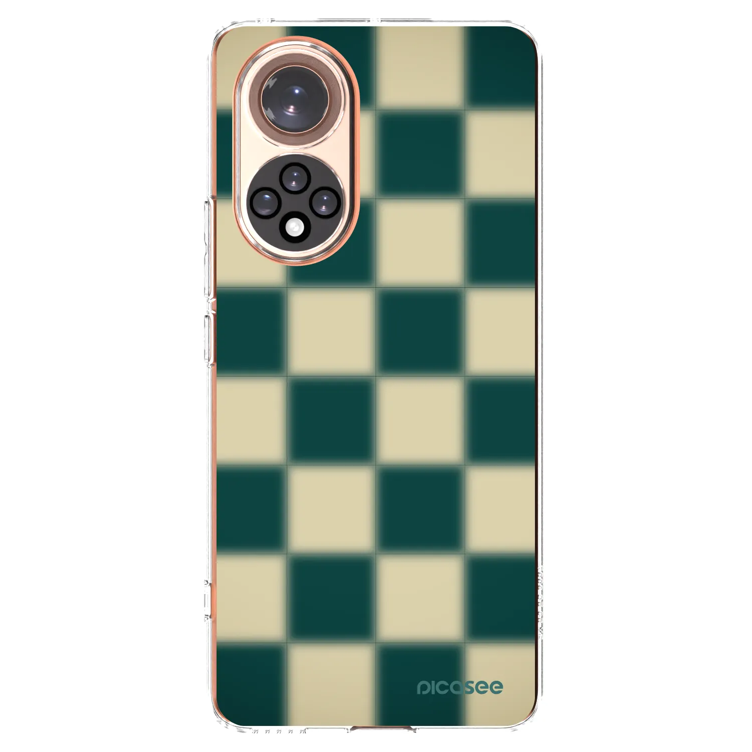 Picasee διαφανής θήκη σιλικόνης Honor 50 5G - Shadow Chess