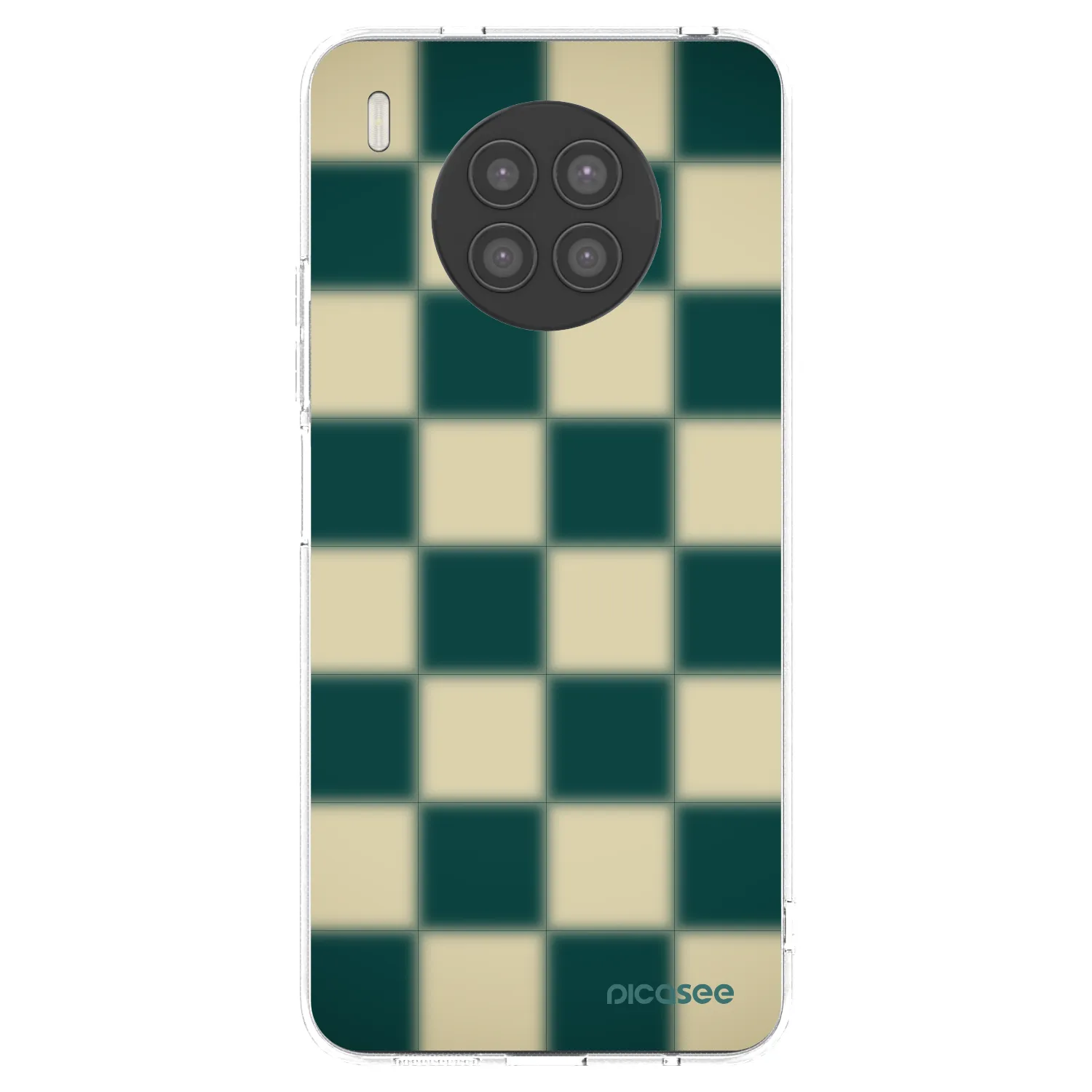 Picasee διαφανής θήκη σιλικόνης Huawei Nova 8i - Shadow Chess