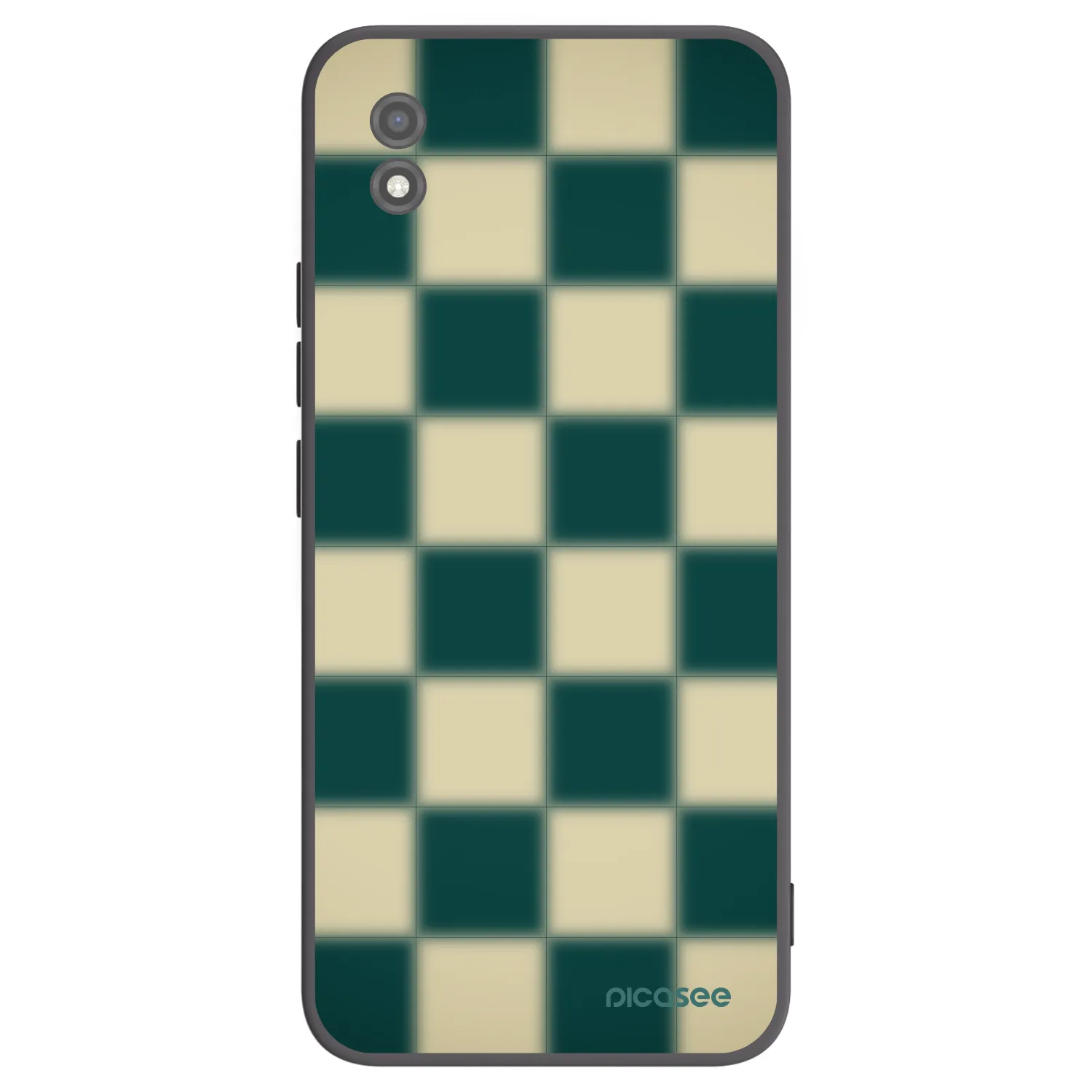 Picasee Μαύρη θήκη σιλικόνης για Realme C11 (2021) - Shadow Chess