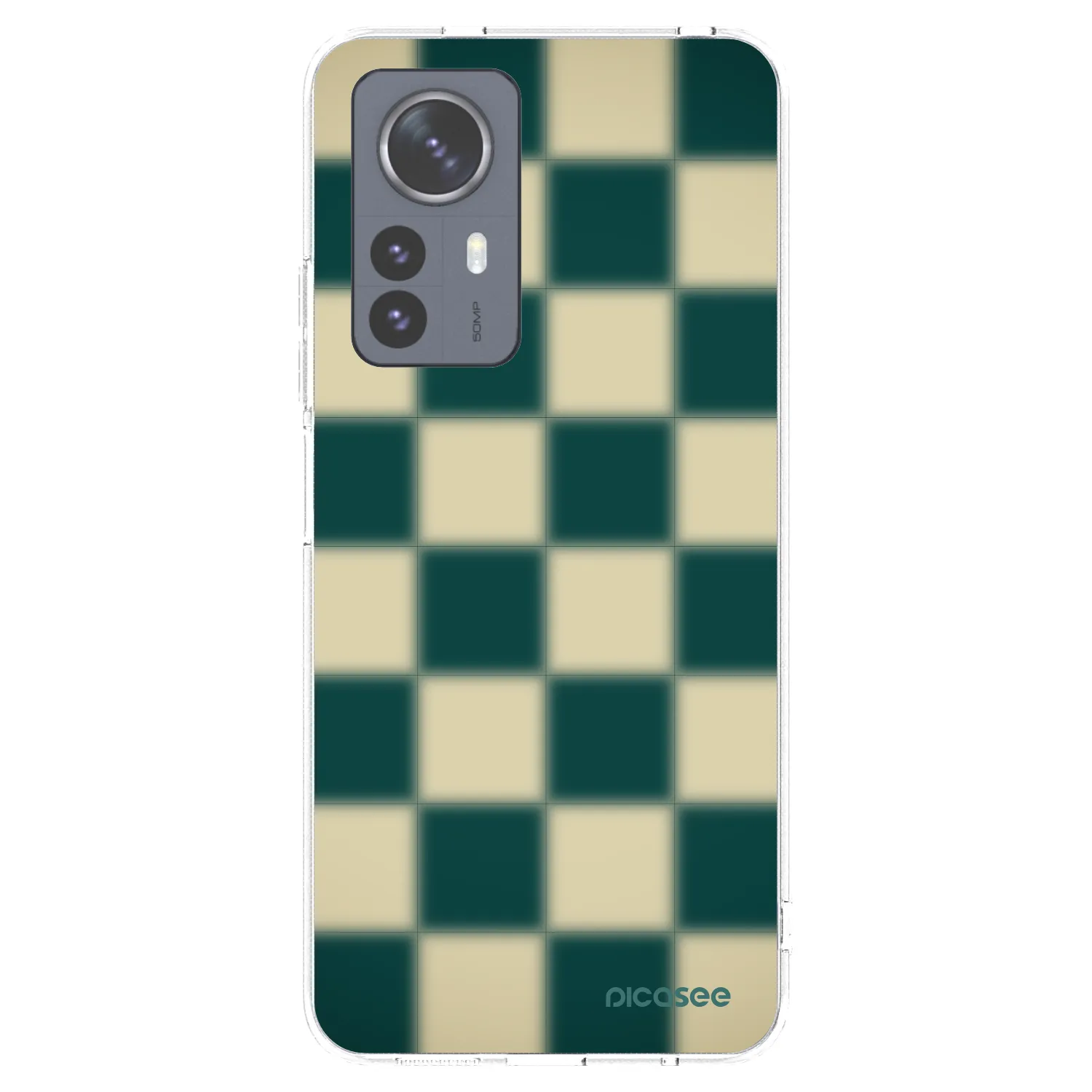 Picasee διαφανής θήκη σιλικόνης Xiaomi 12 Pro - Shadow Chess