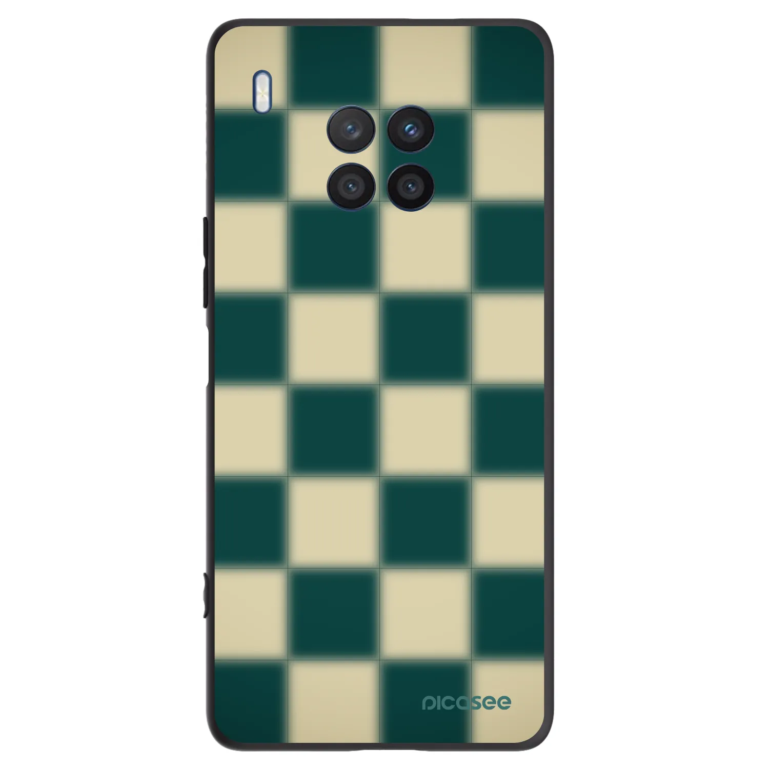 Picasee Μαύρη θήκη σιλικόνης για Honor 50 Lite - Shadow Chess