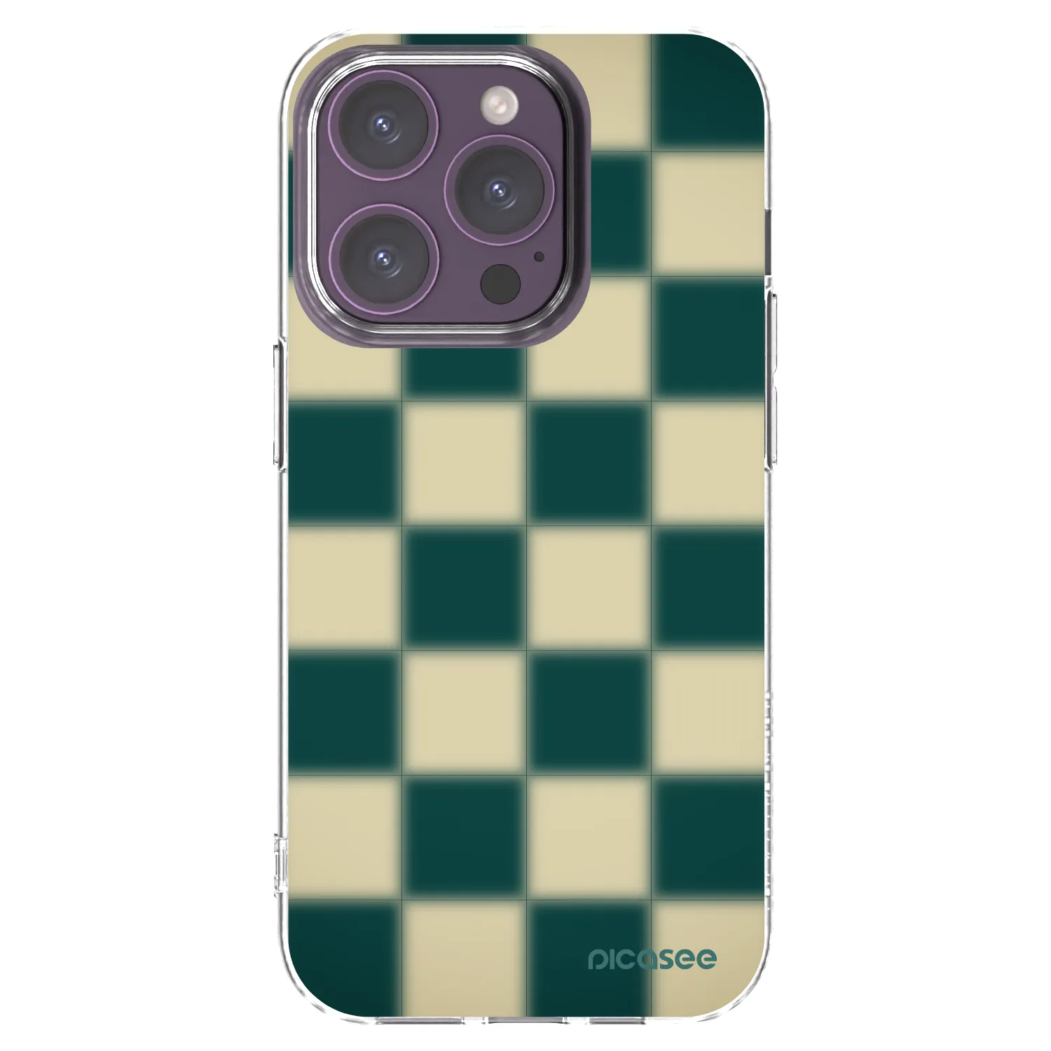 Picasee διαφανής θήκη σιλικόνης Apple iPhone 14 Pro - Shadow Chess