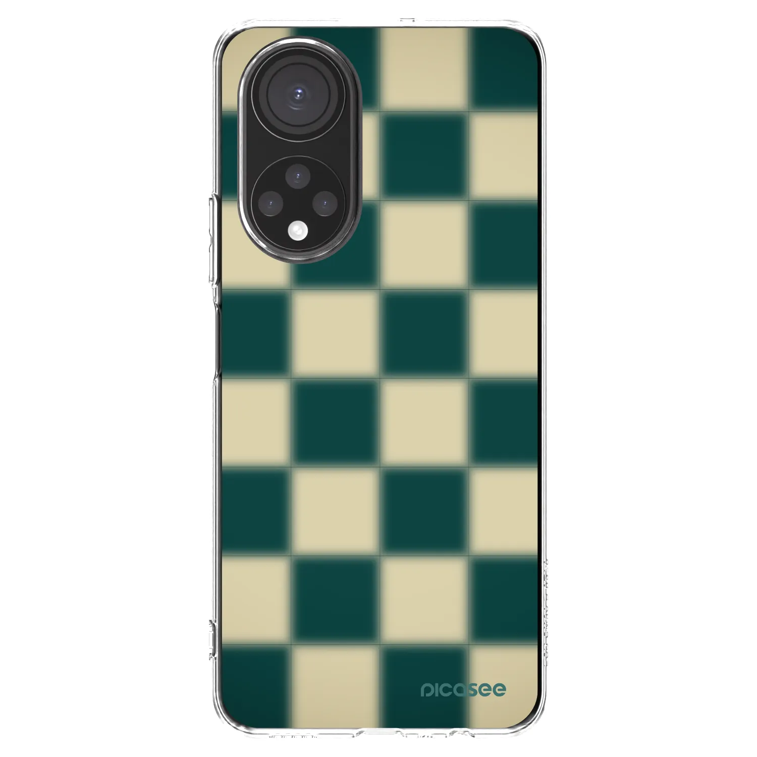 Picasee διαφανής θήκη σιλικόνης Honor X7 - Shadow Chess