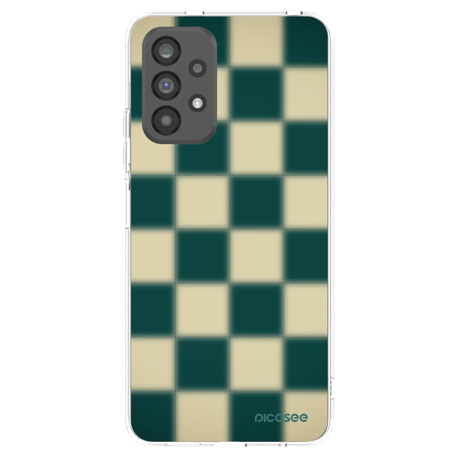 Picasee διαφανής θήκη σιλικόνης Samsung Galaxy A73 5G - Shadow Chess