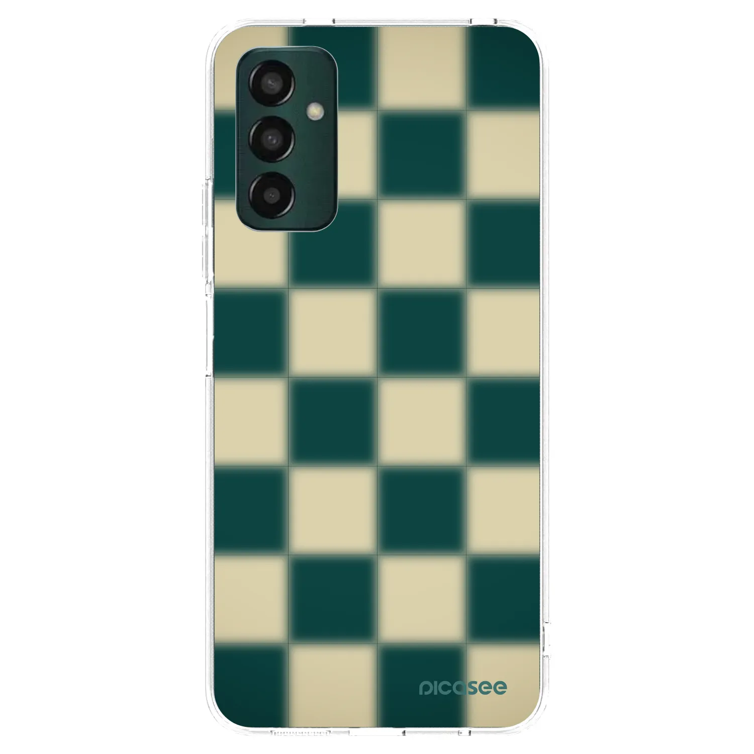 Picasee διαφανής θήκη σιλικόνης Samsung Galaxy M23 5G - Shadow Chess