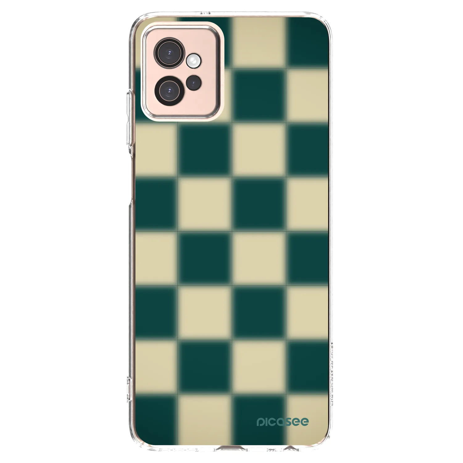 Picasee διαφανής θήκη σιλικόνης Motorola Moto G32 - Shadow Chess