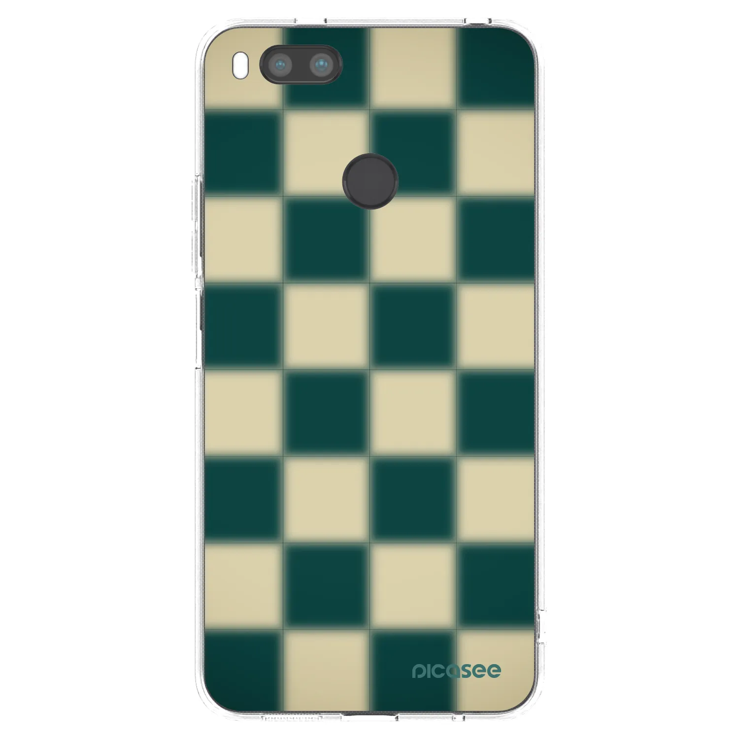 Picasee διαφανής θήκη σιλικόνης Xiaomi Redmi A1 - Shadow Chess