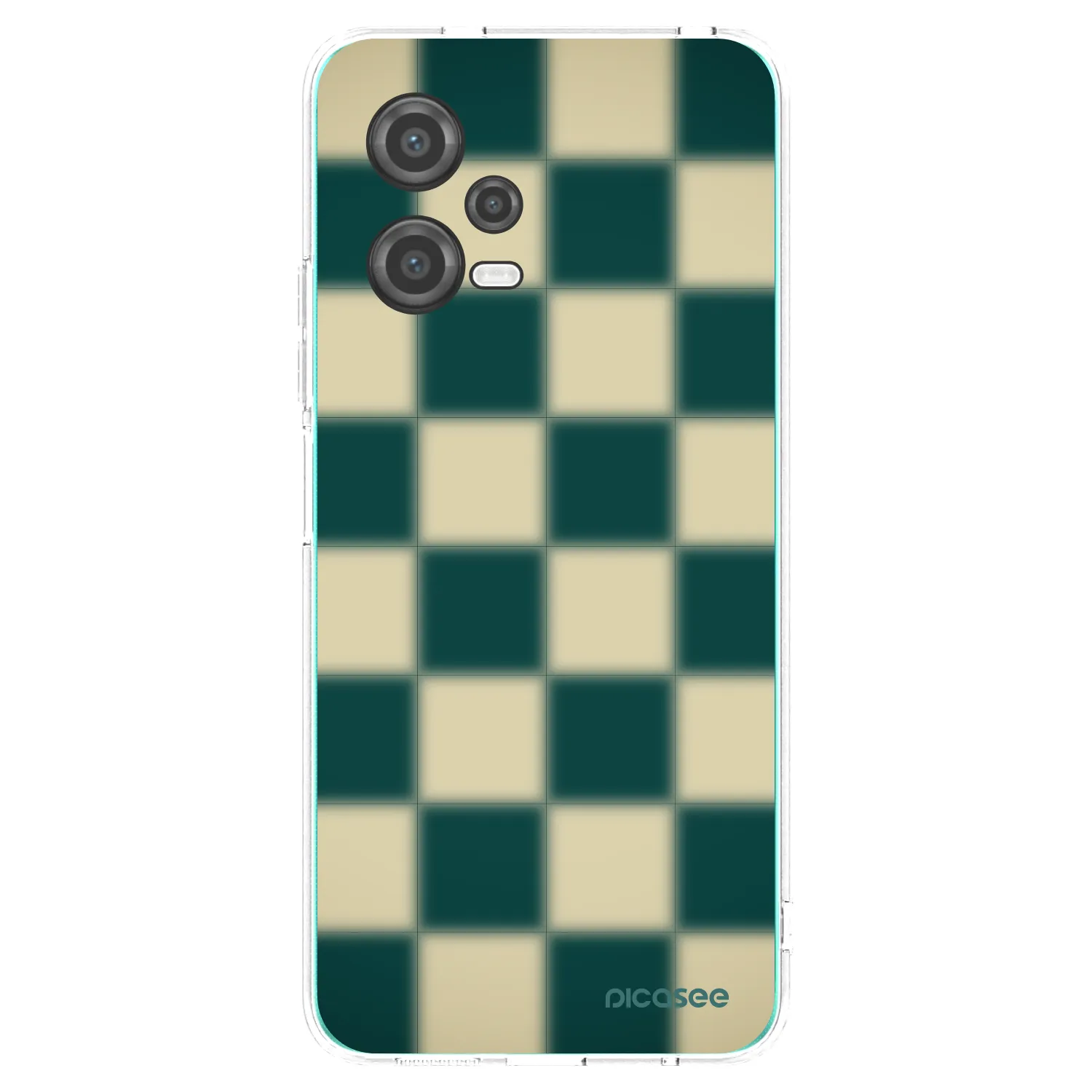 Picasee διαφανής θήκη σιλικόνης Xiaomi Poco X5 - Shadow Chess
