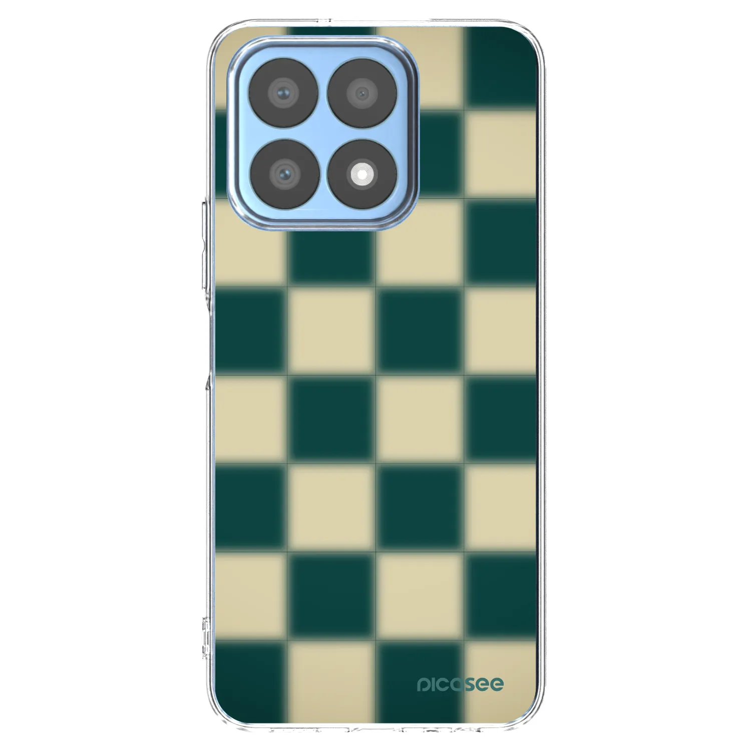 Picasee διαφανής θήκη σιλικόνης Honor X8a - Shadow Chess