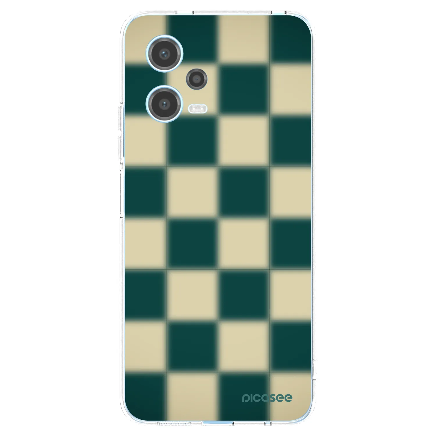 Picasee διαφανής θήκη σιλικόνης Xiaomi Redmi Note 12 5G - Shadow Chess