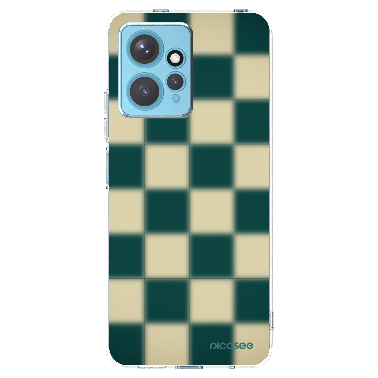 Picasee διαφανής θήκη σιλικόνης Xiaomi Redmi Note 12 4G - Shadow Chess