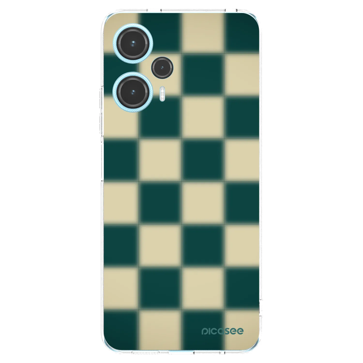 Picasee διαφανής θήκη σιλικόνης Xiaomi Poco F5 - Shadow Chess