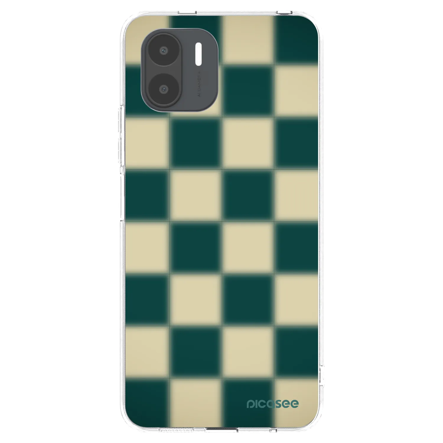 Picasee διαφανής θήκη σιλικόνης Xiaomi Redmi A2 - Shadow Chess