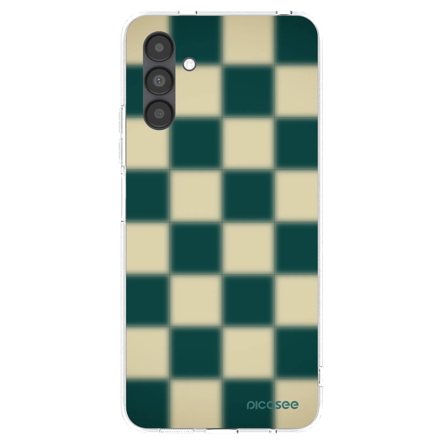 Picasee διαφανής θήκη σιλικόνης Samsung Galaxy A04s A047F - Shadow Chess
