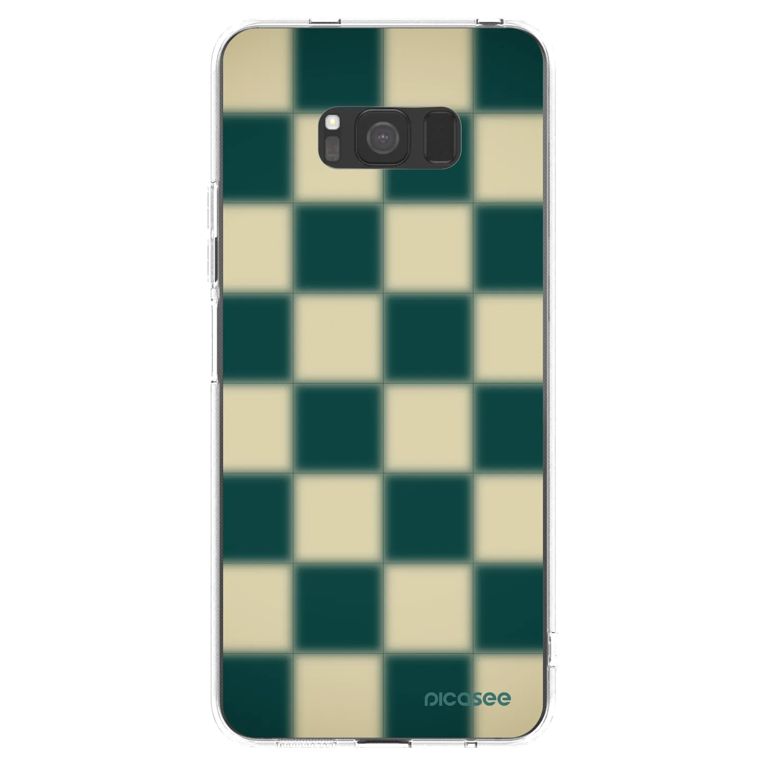 Picasee διαφανής θήκη σιλικόνης Samsung Galaxy S8 G950F - Shadow Chess