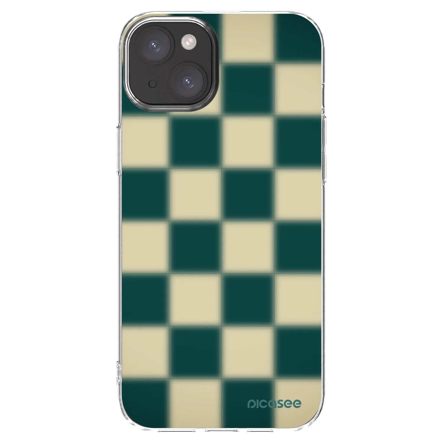 Picasee διαφανής θήκη σιλικόνης Apple iPhone 15 Plus - Shadow Chess