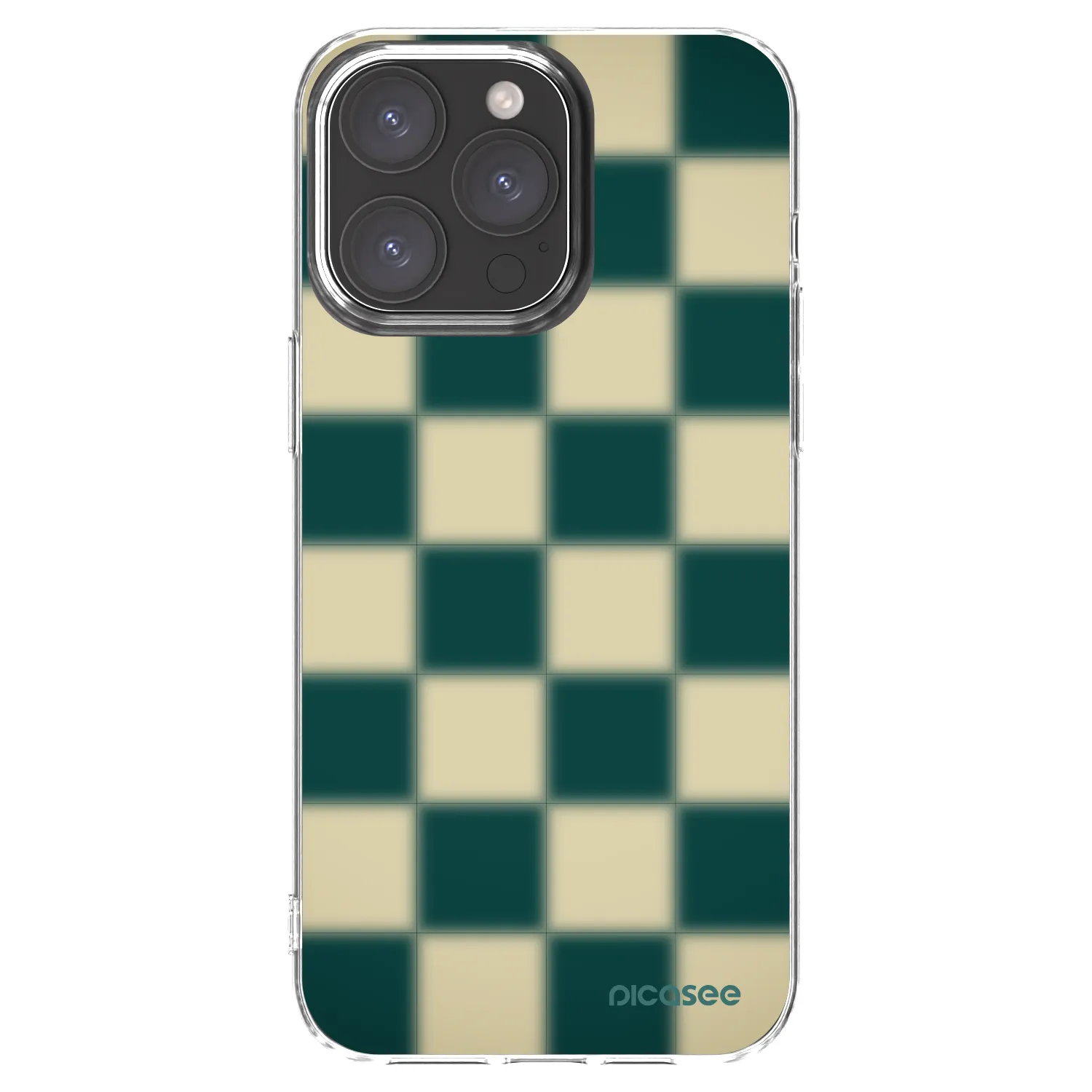 Picasee διαφανής θήκη σιλικόνης Apple iPhone 15 Pro Max - Shadow Chess