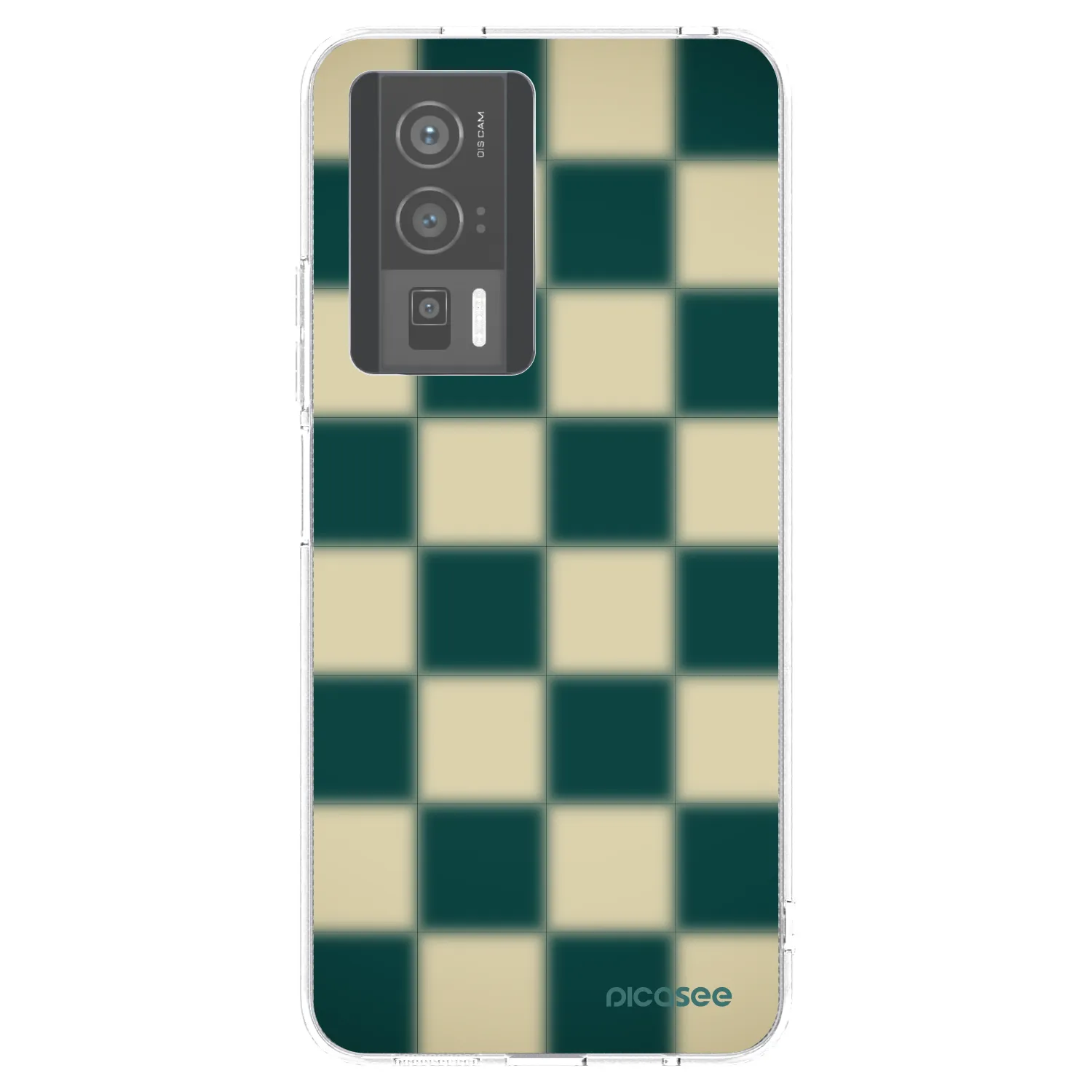 Picasee διαφανής θήκη σιλικόνης Xiaomi Poco F5 Pro 5G - Shadow Chess