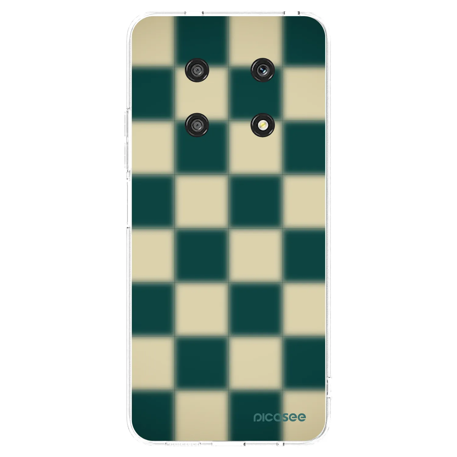 Picasee διαφανής θήκη σιλικόνης Honor Magic4 Lite 5G - Shadow Chess