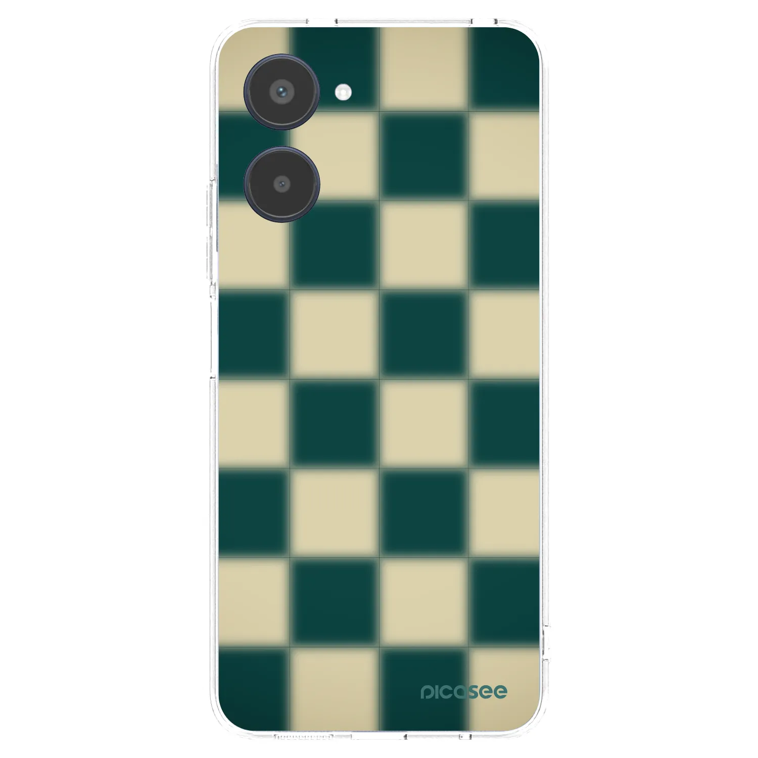 Picasee διαφανής θήκη σιλικόνης Realme 10 4G - Shadow Chess