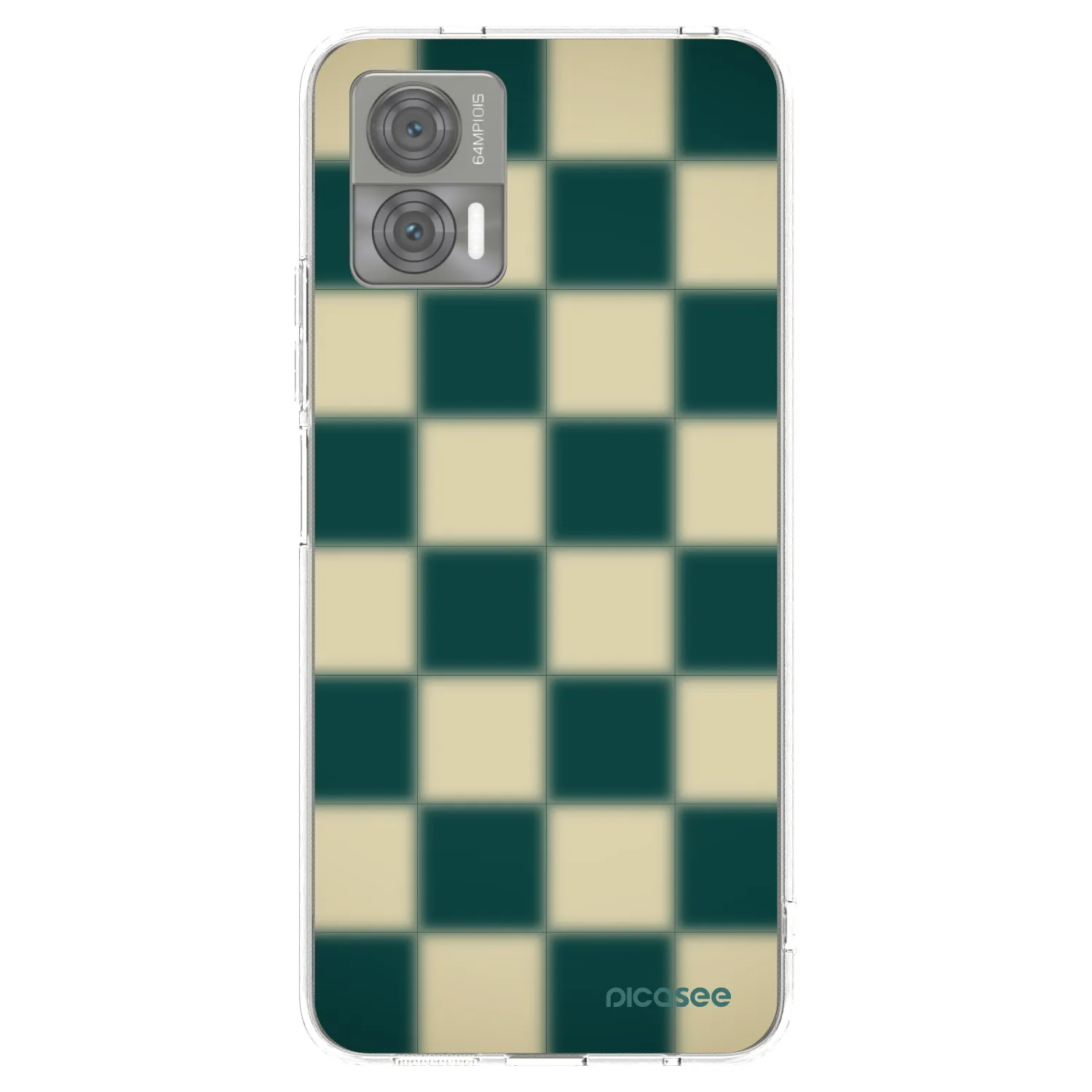 Picasee διαφανής θήκη σιλικόνης Motorola Edge 30 Neo - Shadow Chess