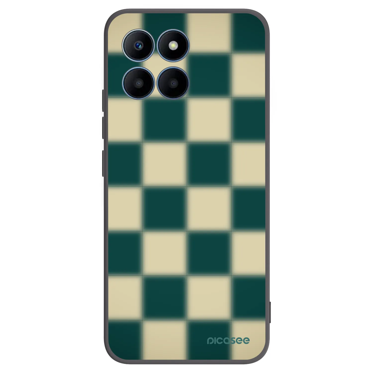 Picasee Μαύρη θήκη σιλικόνης για Honor 70 Lite - Shadow Chess