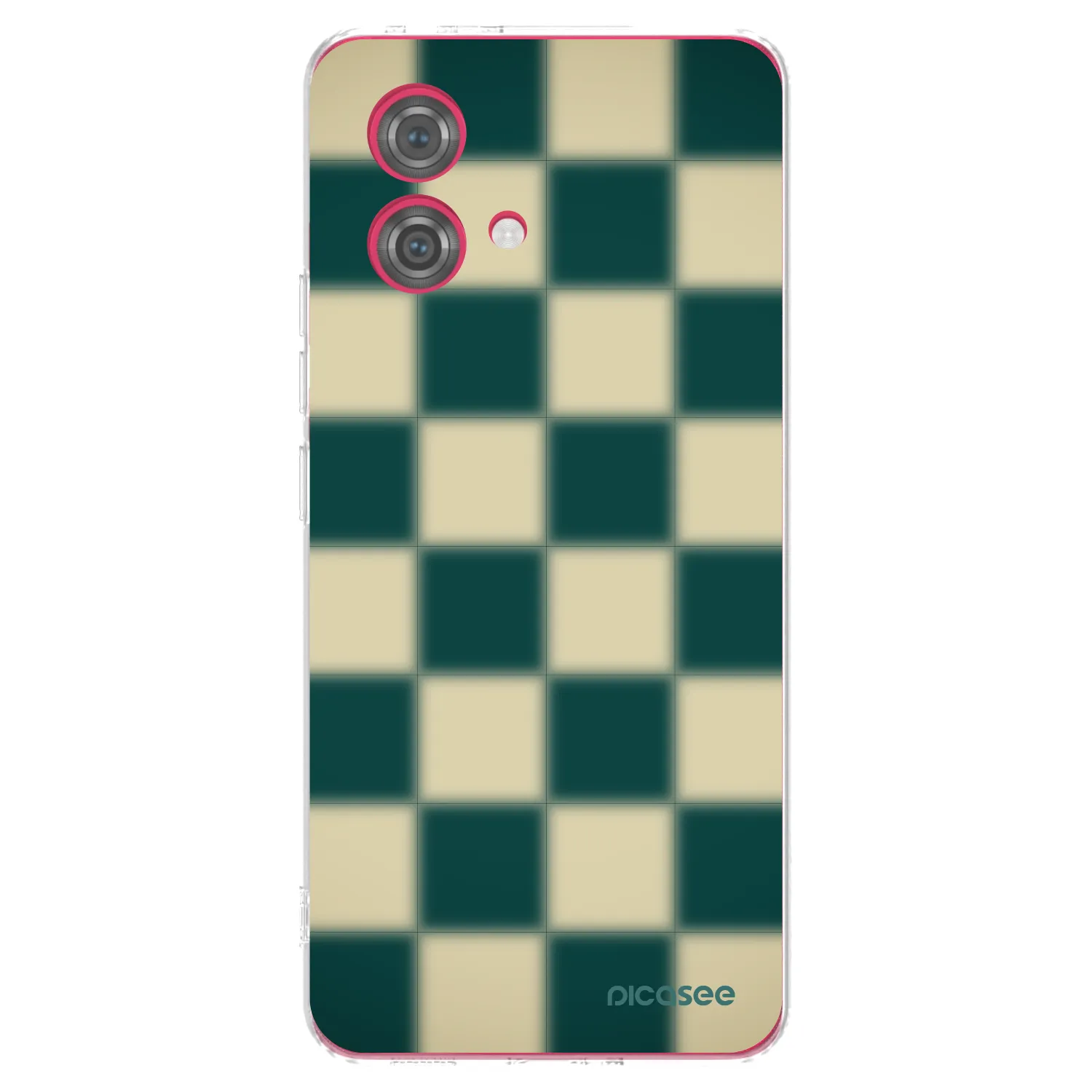 Picasee διαφανής θήκη σιλικόνης Motorola Moto G84 5G - Shadow Chess