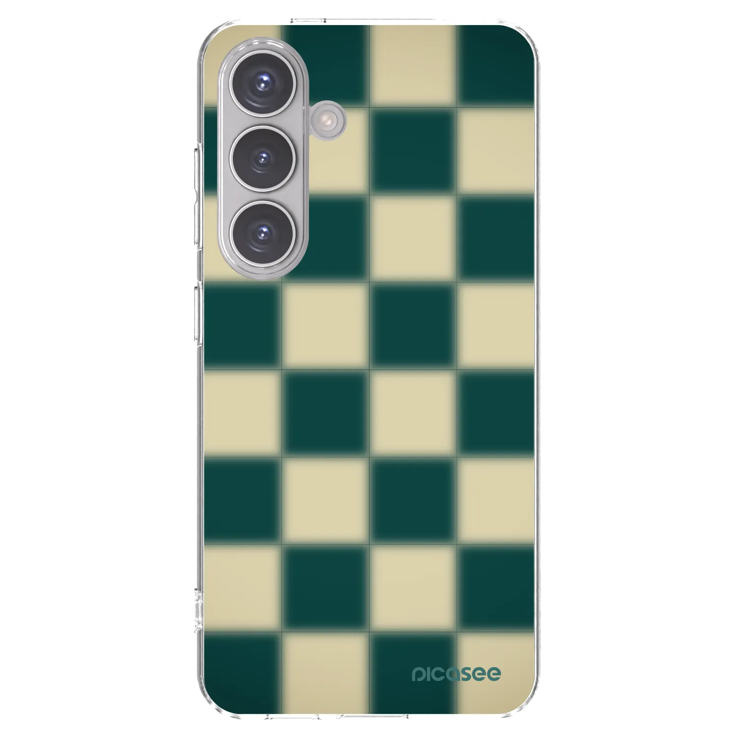 Picasee διαφανής θήκη σιλικόνης Samsung Galaxy S24 S921B 5G - Shadow Chess