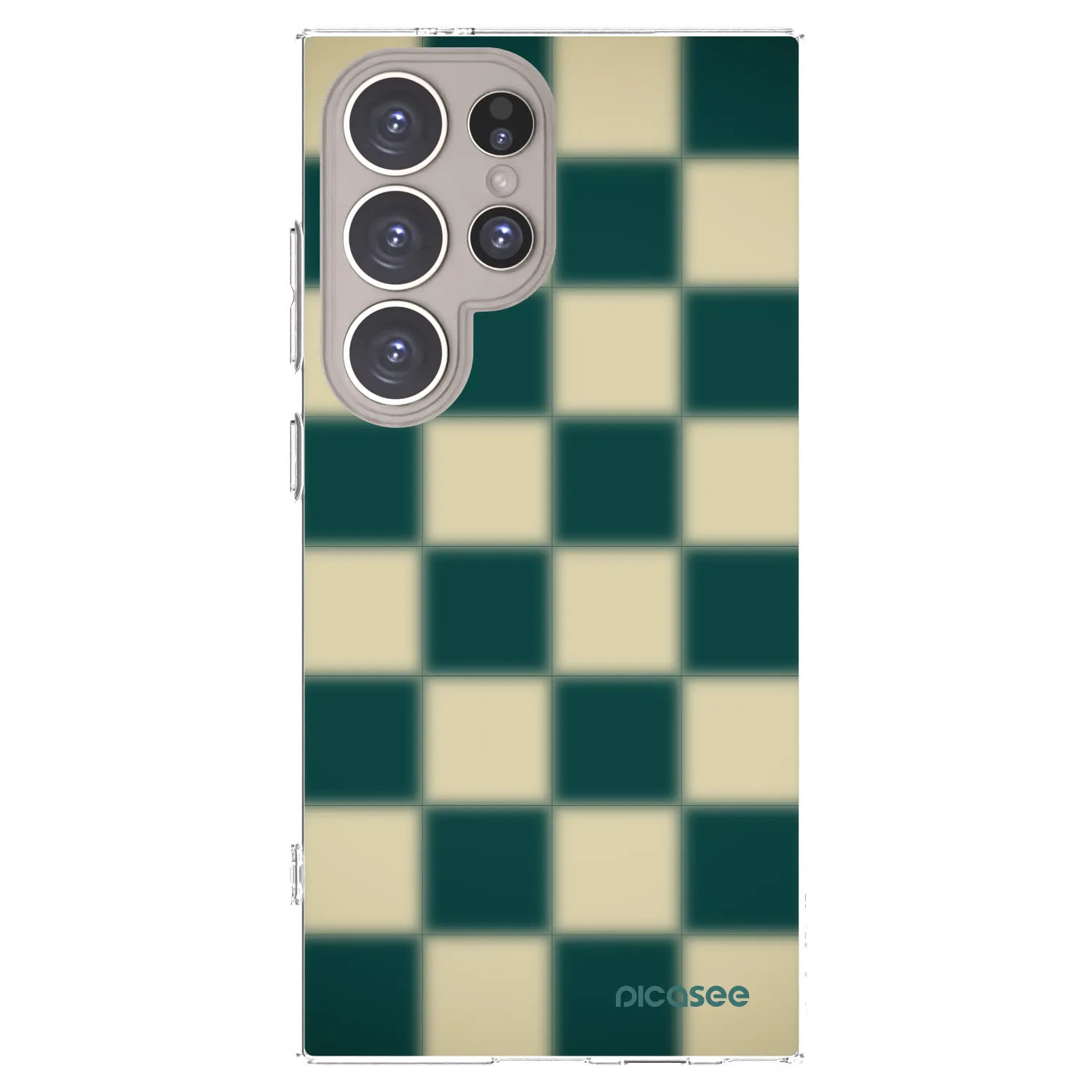 Picasee διαφανής θήκη σιλικόνης Samsung Galaxy S24 Ultra S928B 5G - Shadow Chess