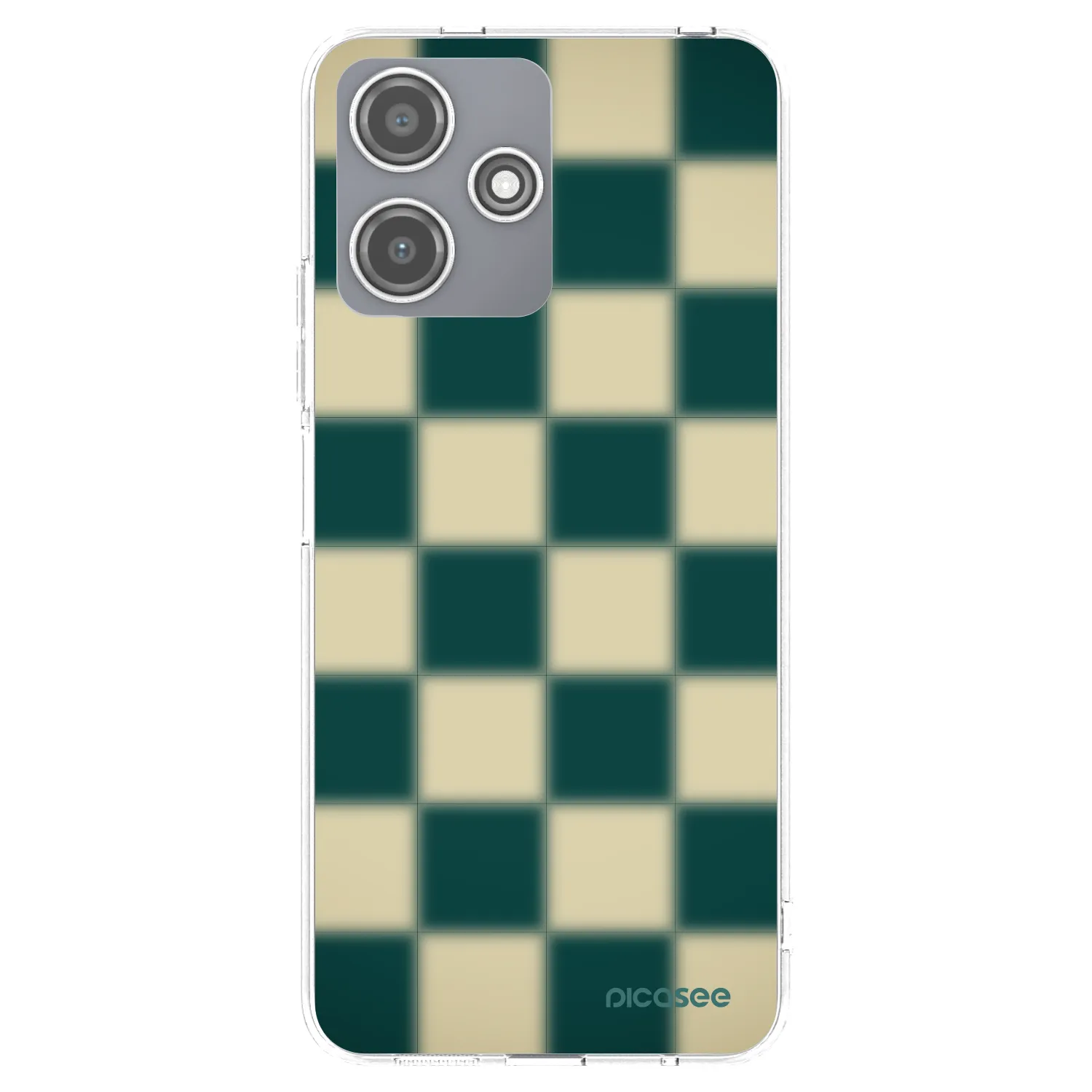 Picasee διαφανής θήκη σιλικόνης Xiaomi Redmi 12 5G - Shadow Chess