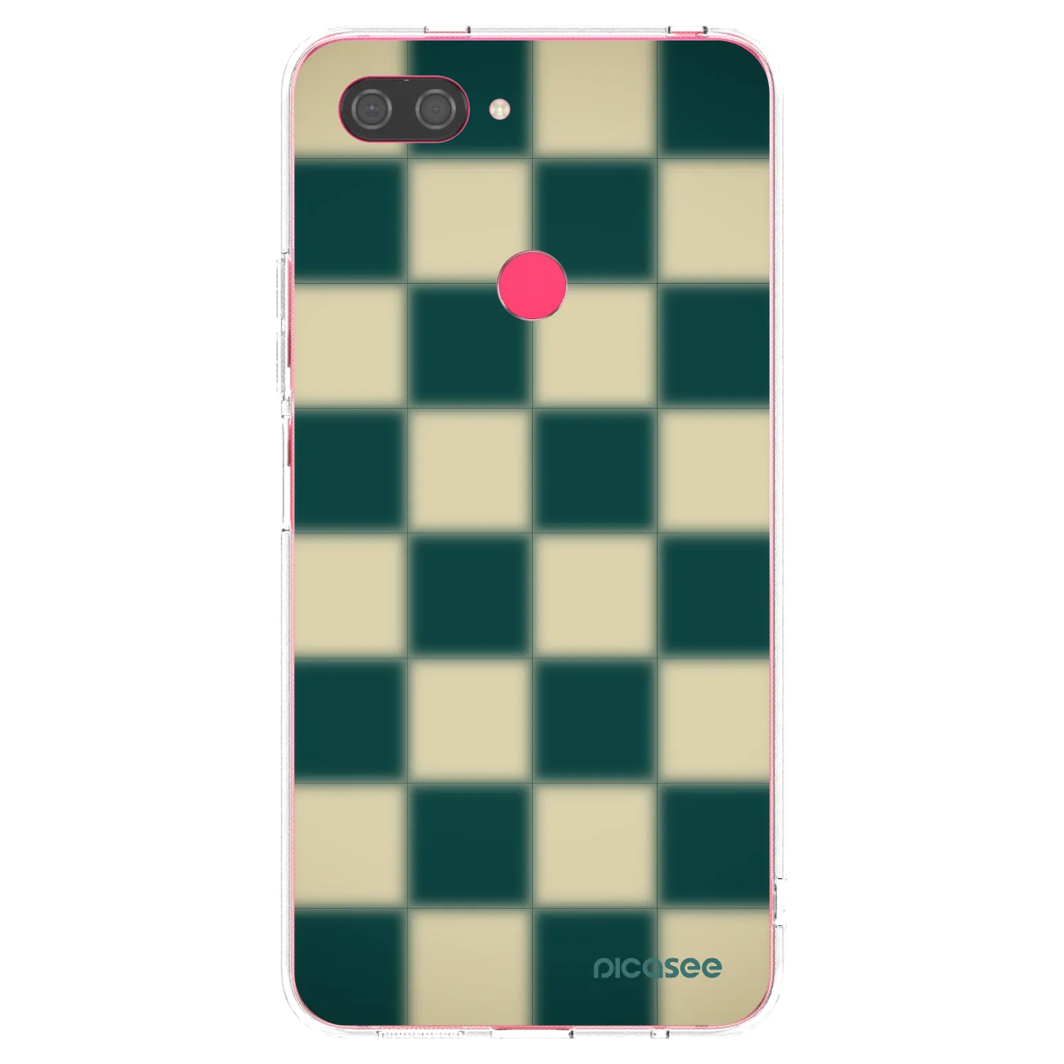 Picasee διαφανής θήκη σιλικόνης Xiaomi Mi 8 Lite - Shadow Chess