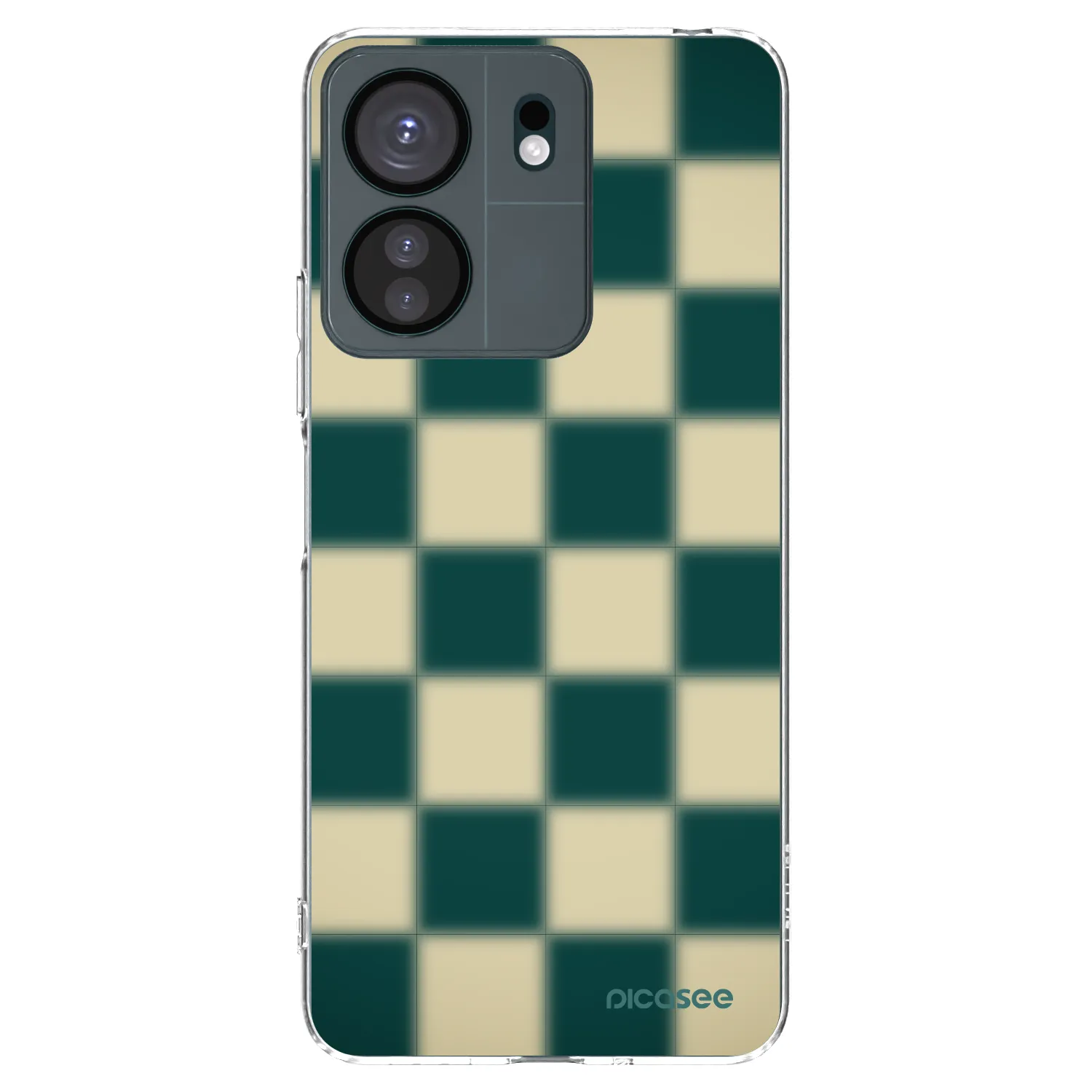 Picasee διαφανής θήκη σιλικόνης Xiaomi Redmi 13C 4G - Shadow Chess