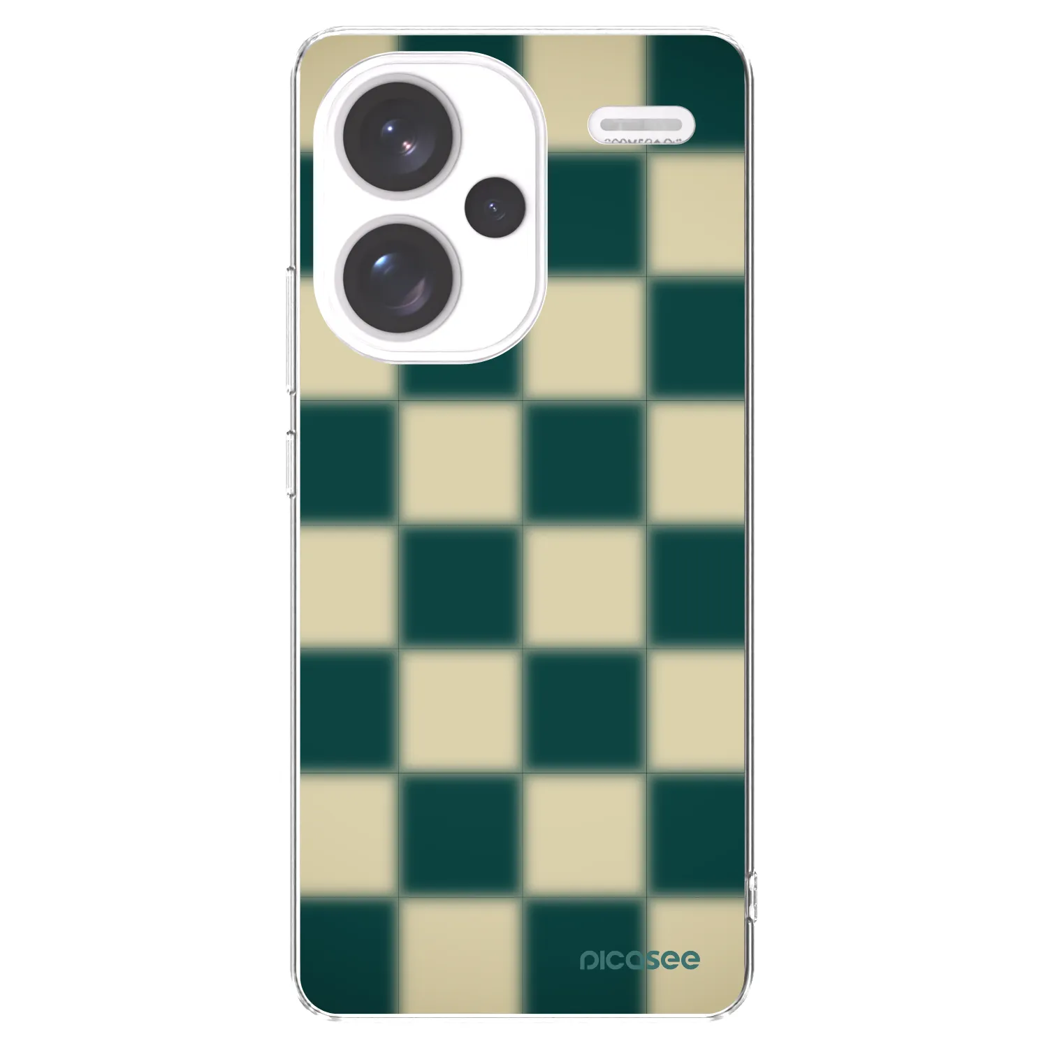 Picasee διαφανής θήκη σιλικόνης Xiaomi Redmi Note 13 Pro+ 5G - Shadow Chess