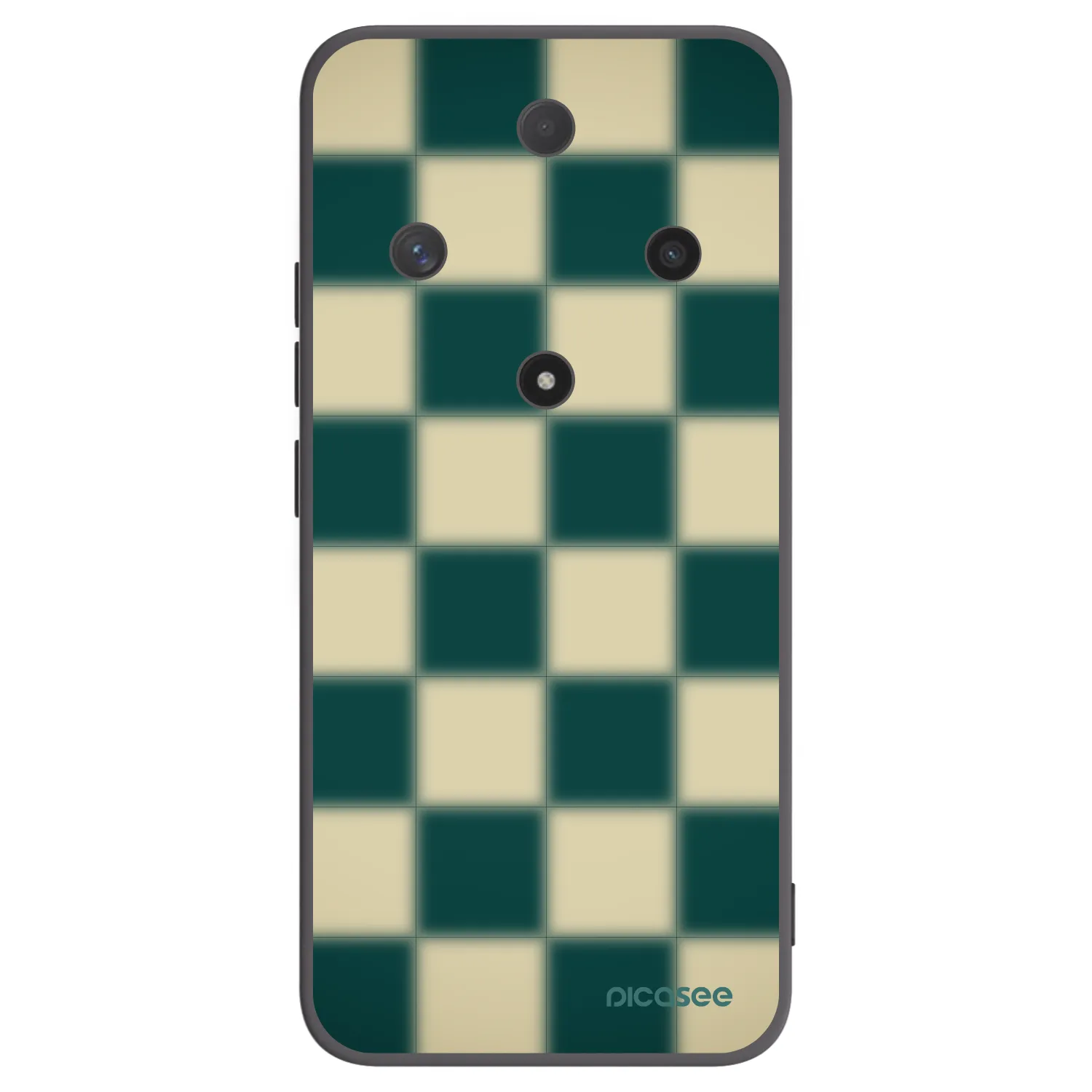 Picasee Μαύρη θήκη σιλικόνης για Honor Magic6 Lite 5G - Shadow Chess