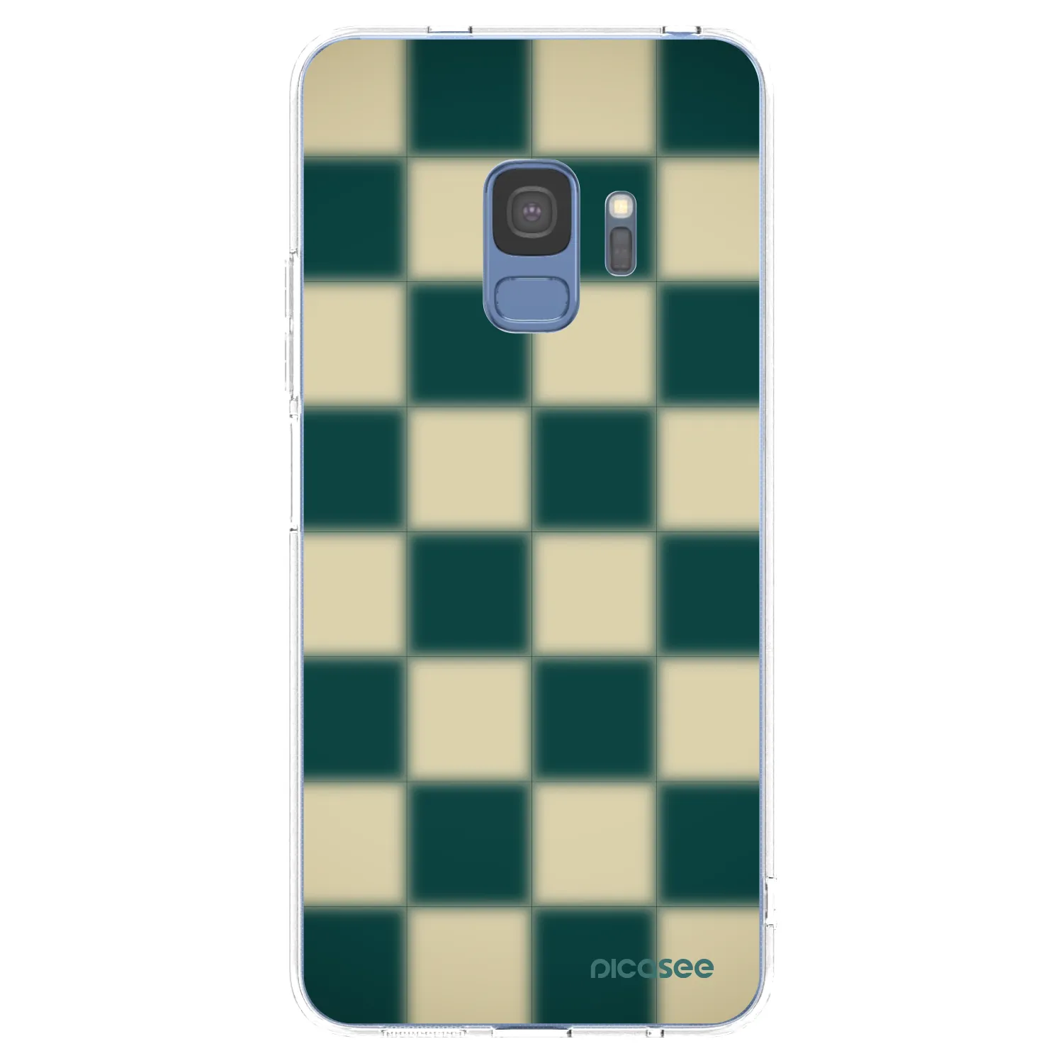 Picasee διαφανής θήκη σιλικόνης Samsung Galaxy S9 G960F - Shadow Chess