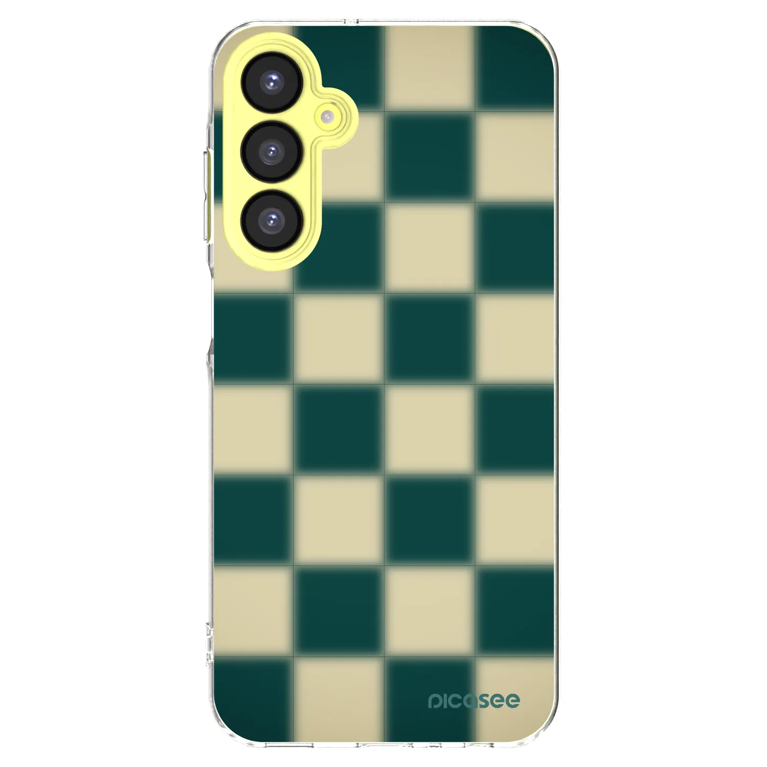 Picasee διαφανής θήκη σιλικόνης Samsung Galaxy A25 A256B 5G - Shadow Chess