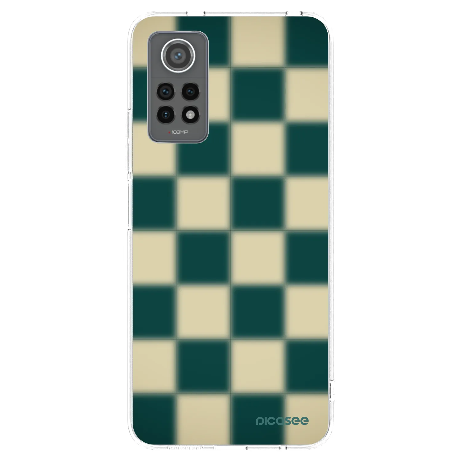 Picasee διαφανής θήκη σιλικόνης Xiaomi Redmi Note 12 Pro 4G - Shadow Chess