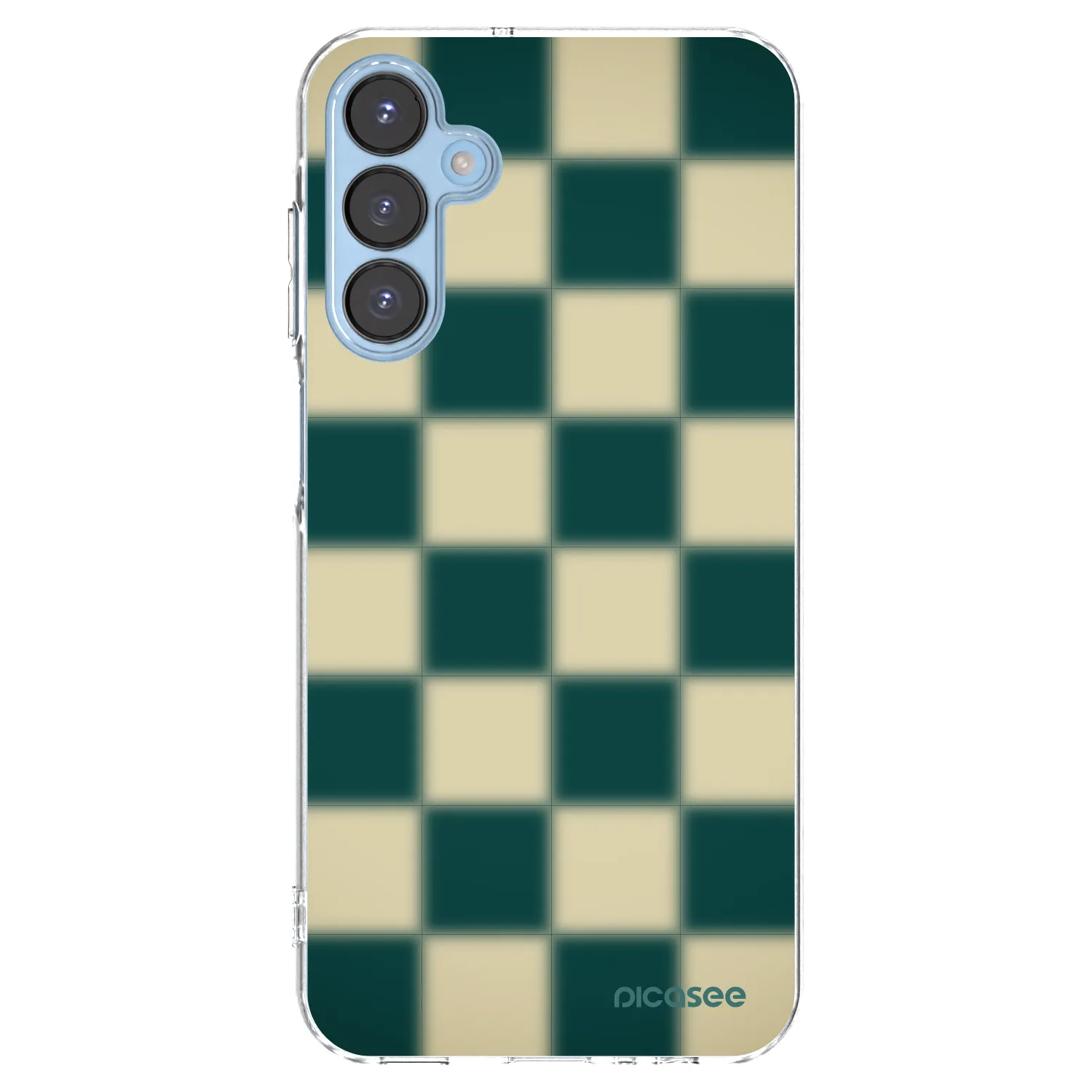 Picasee διαφανής θήκη σιλικόνης Samsung Galaxy A15 A156B 5G - Shadow Chess