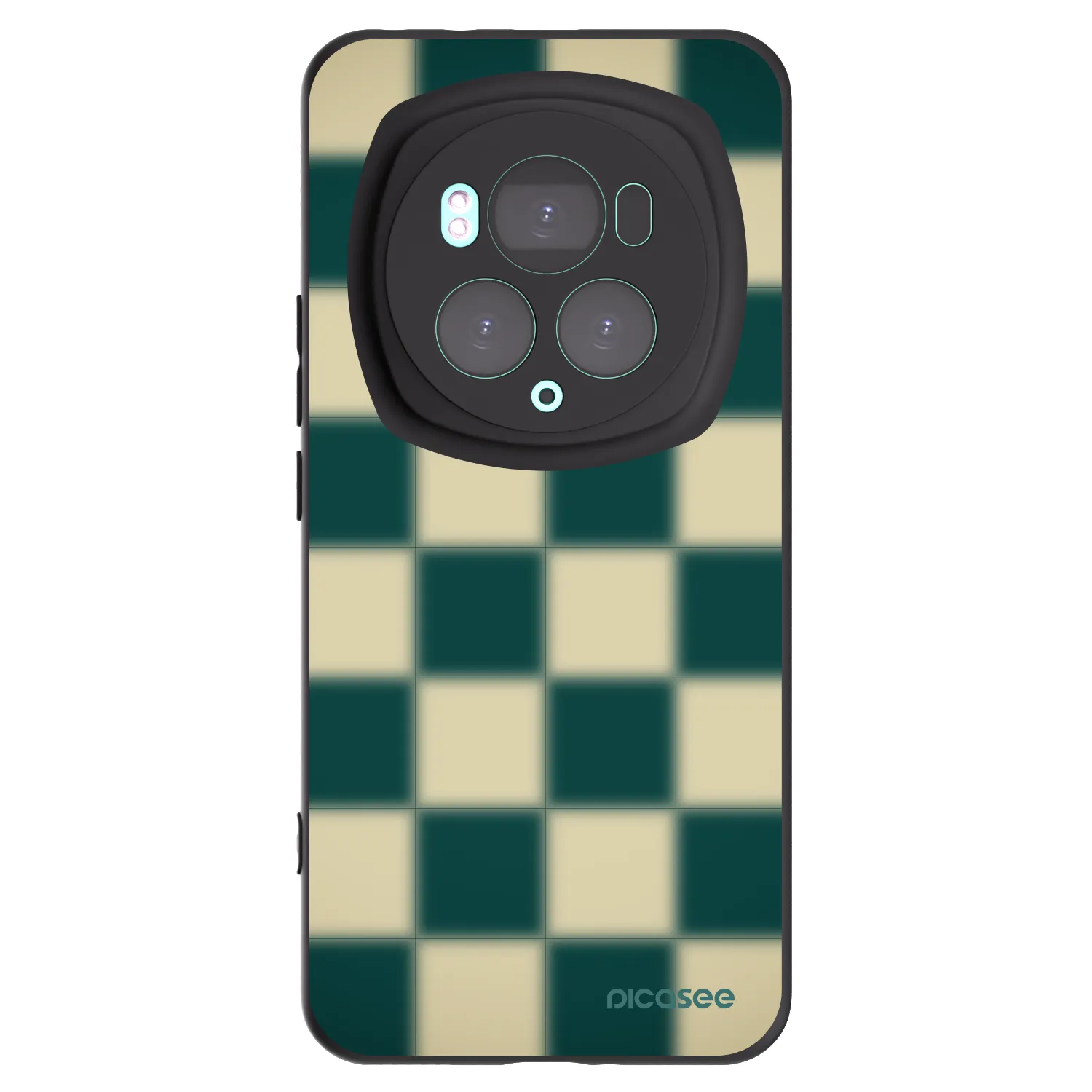 Picasee Μαύρη θήκη σιλικόνης για Honor Magic6 Pro - Shadow Chess