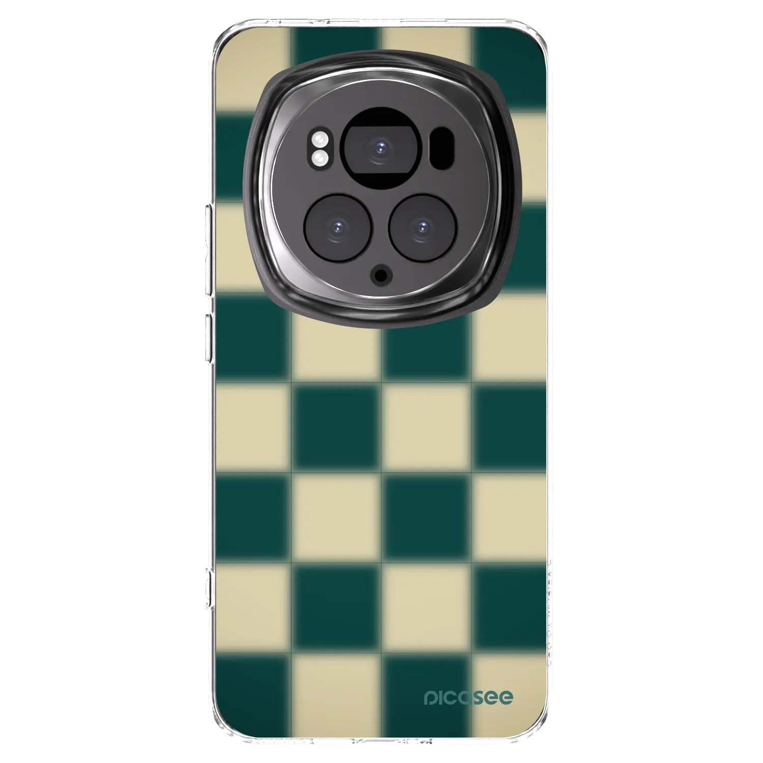 Picasee διαφανής θήκη σιλικόνης Honor Magic6 Pro - Shadow Chess