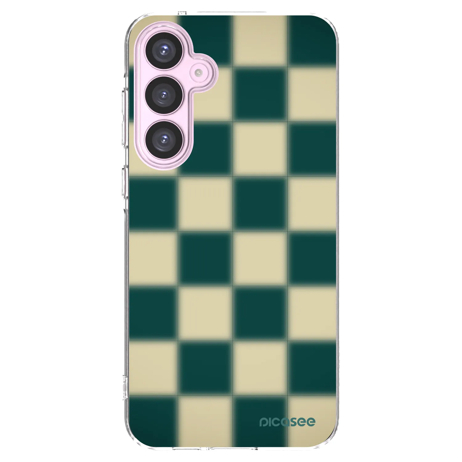Picasee διαφανής θήκη σιλικόνης Samsung Galaxy A55 5G A556B - Shadow Chess