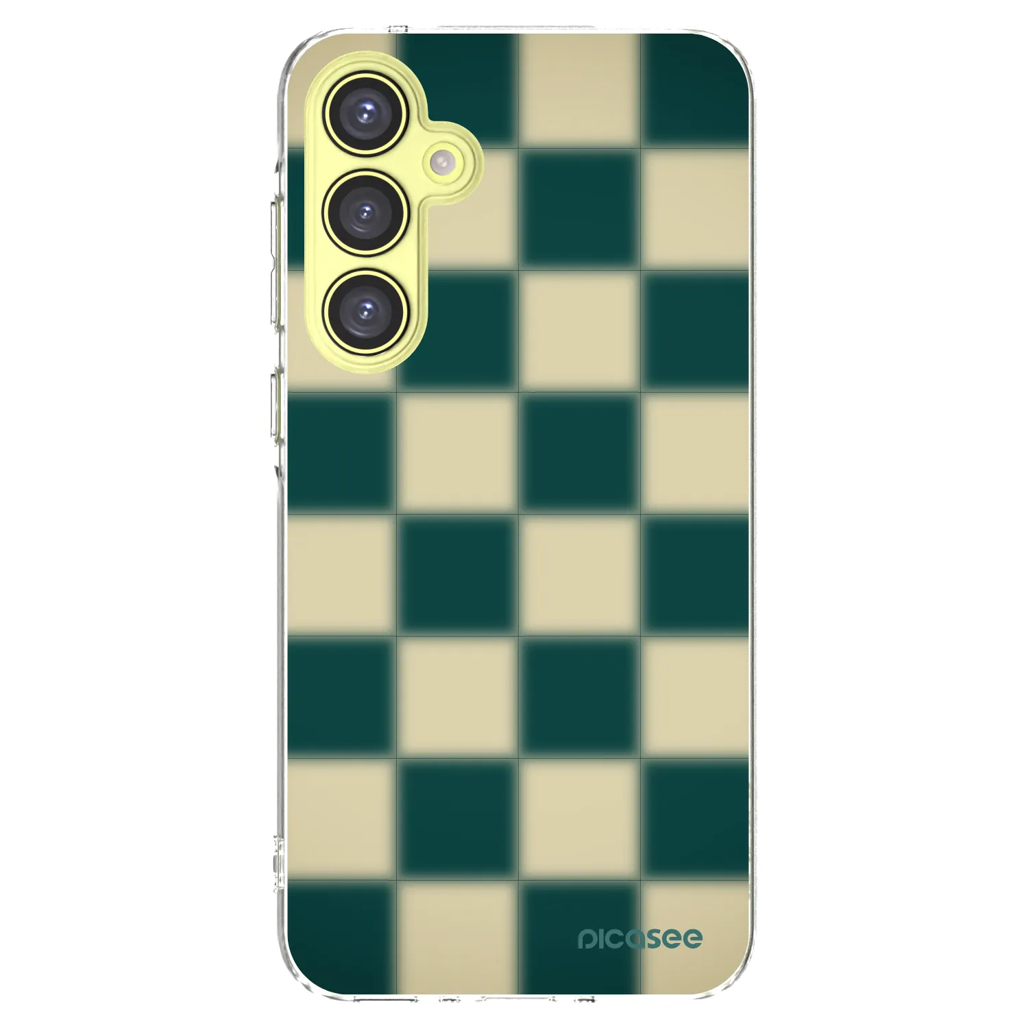 Picasee διαφανής θήκη σιλικόνης Samsung Galaxy A35 5G A356B - Shadow Chess